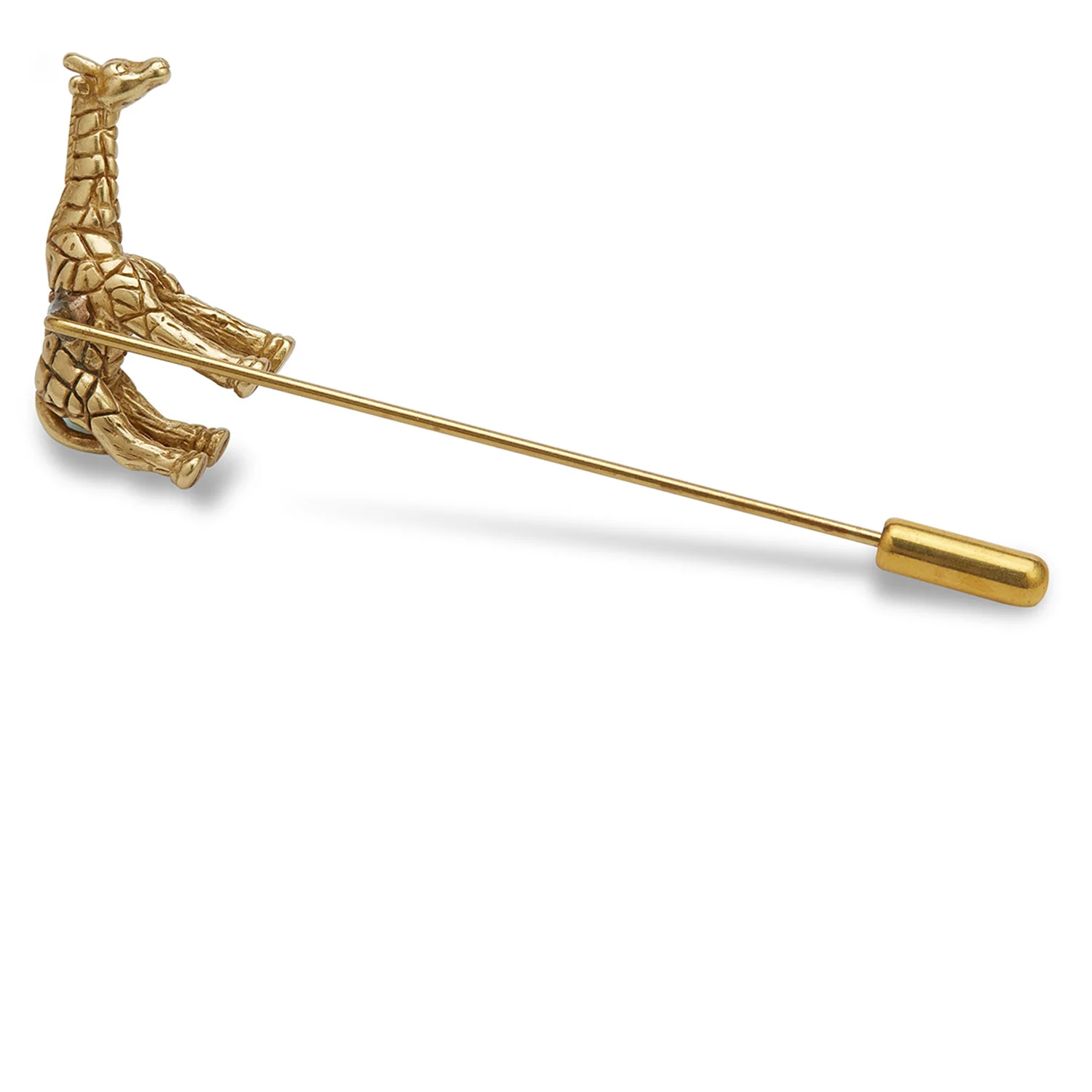 African Giraffe Lapel Pin - Image 2