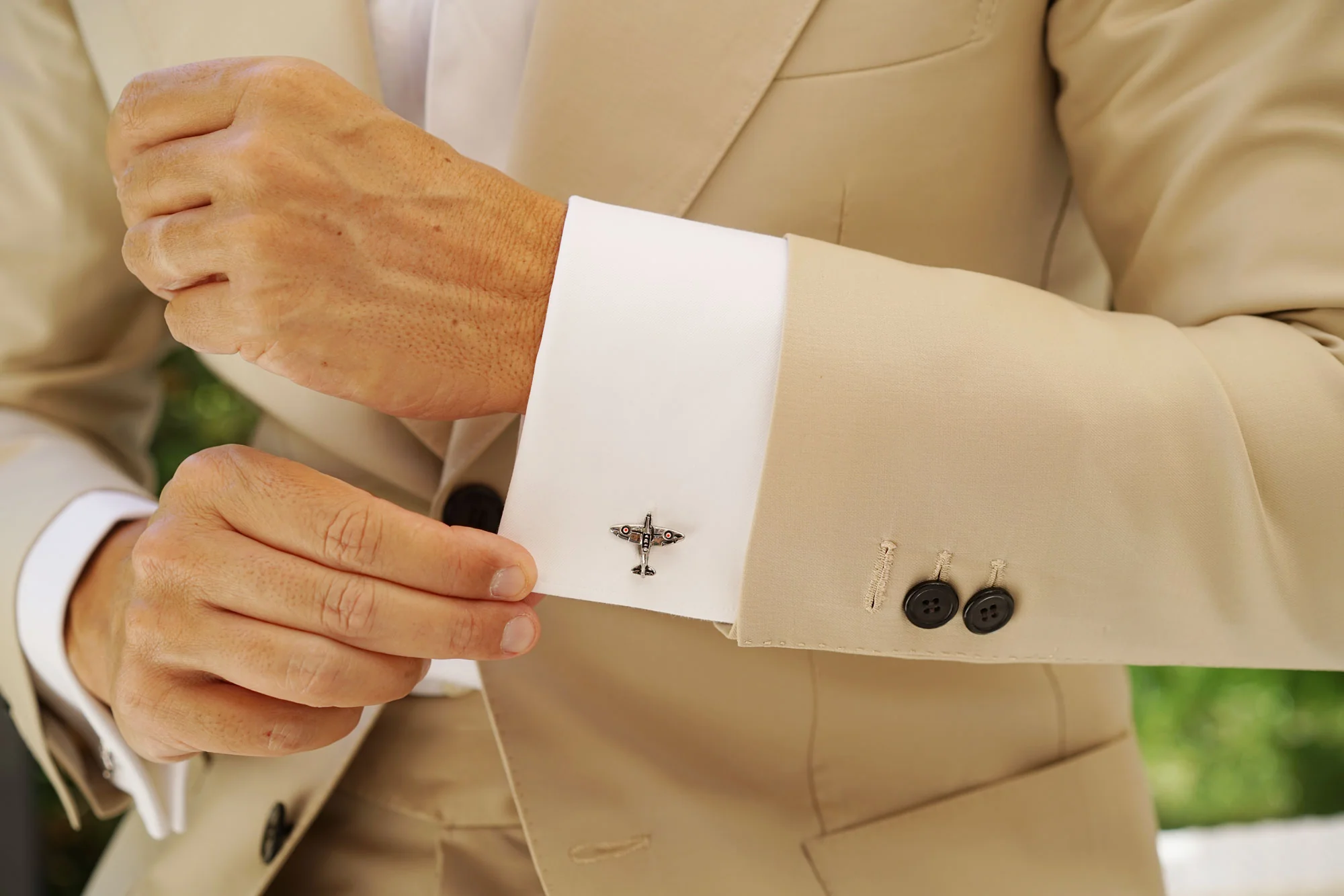 Airplane Cufflinks - Image 8