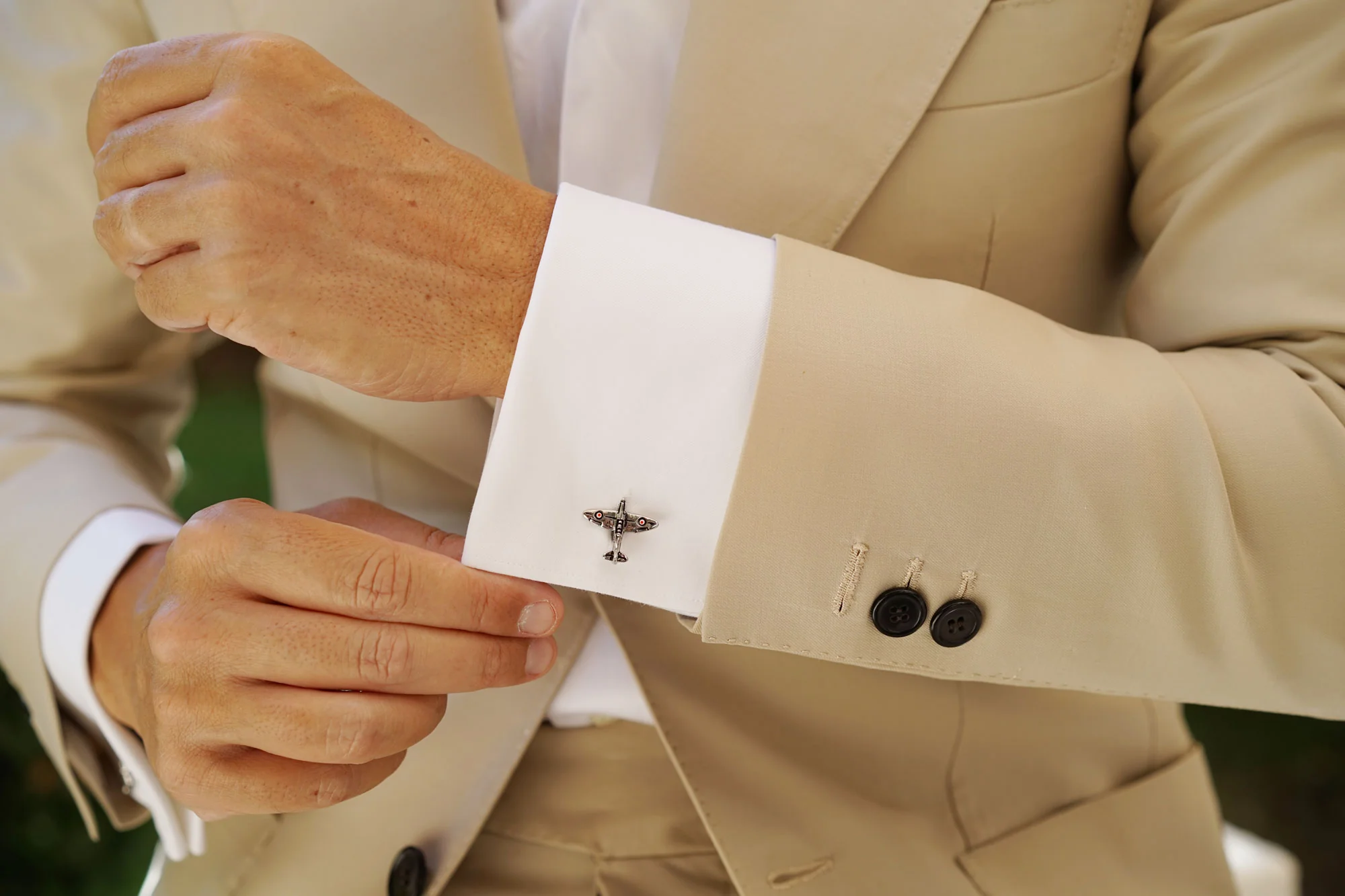 Airplane Cufflinks - Image 9