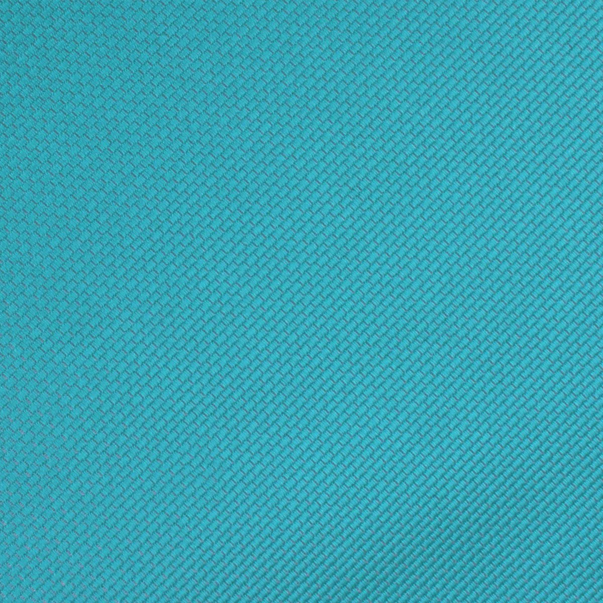 Aqua Blue Malibu Weave Self Bow Tie - Image 3