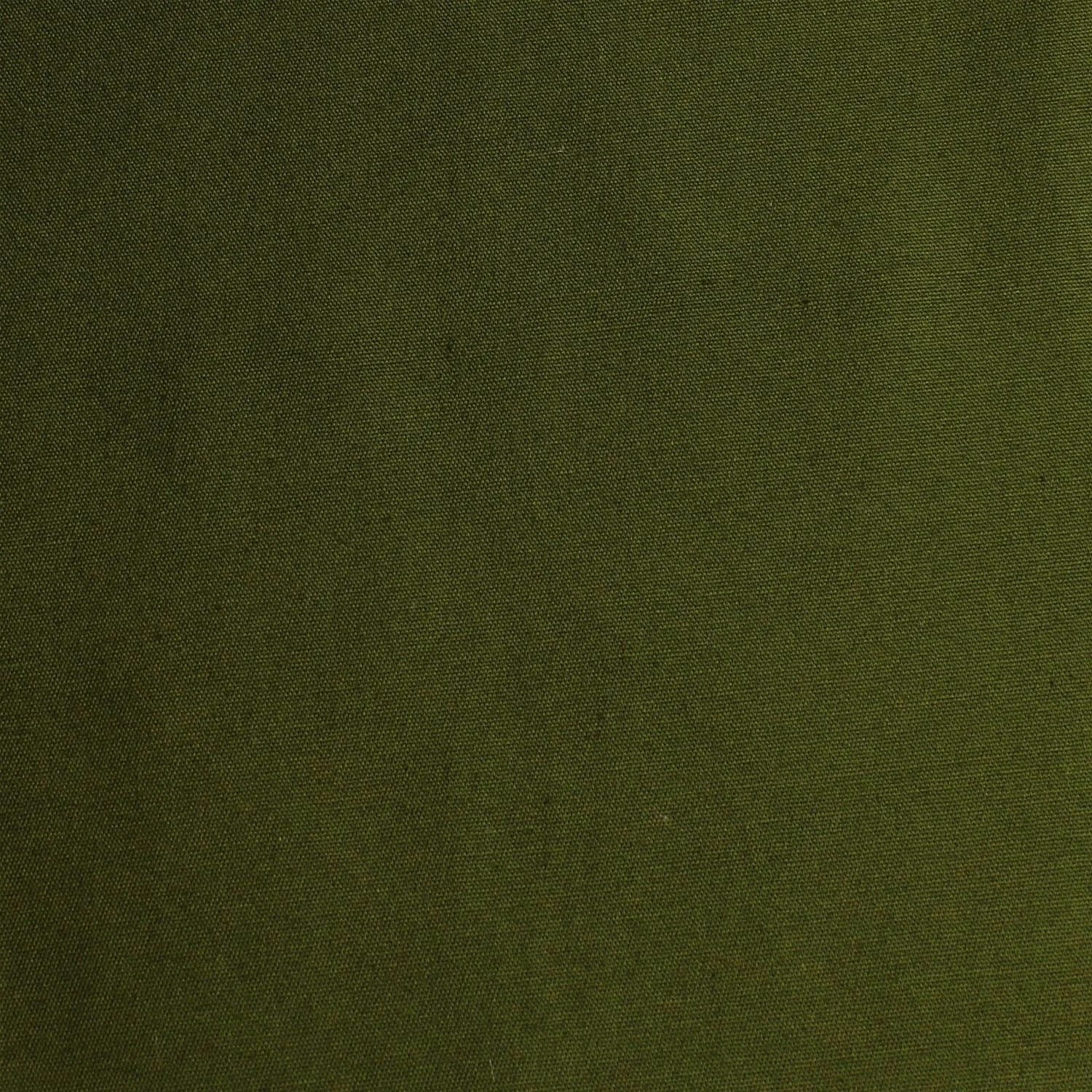 Army Green Cotton Skinny Tie - Image 3