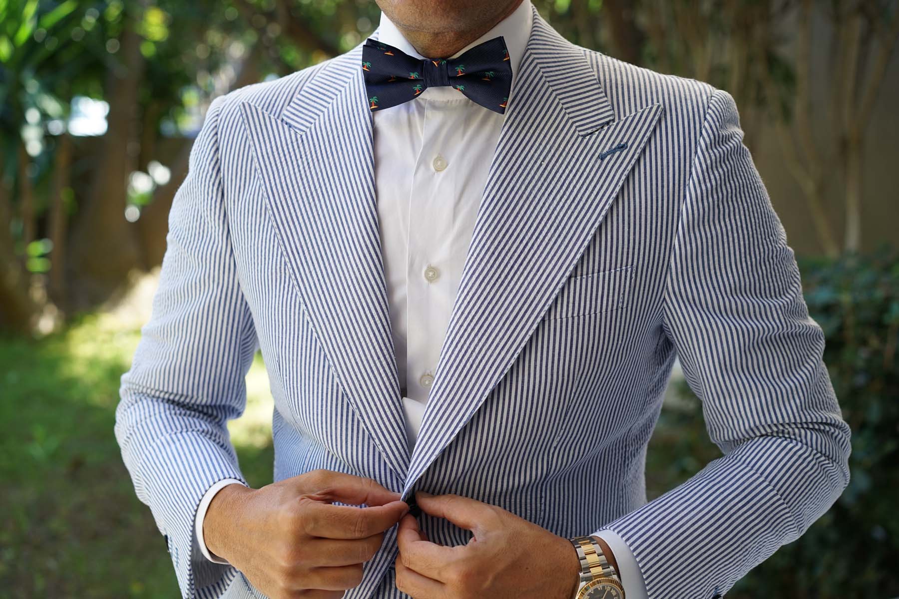 Aruba Palm Tree Bow Tie - Image 6