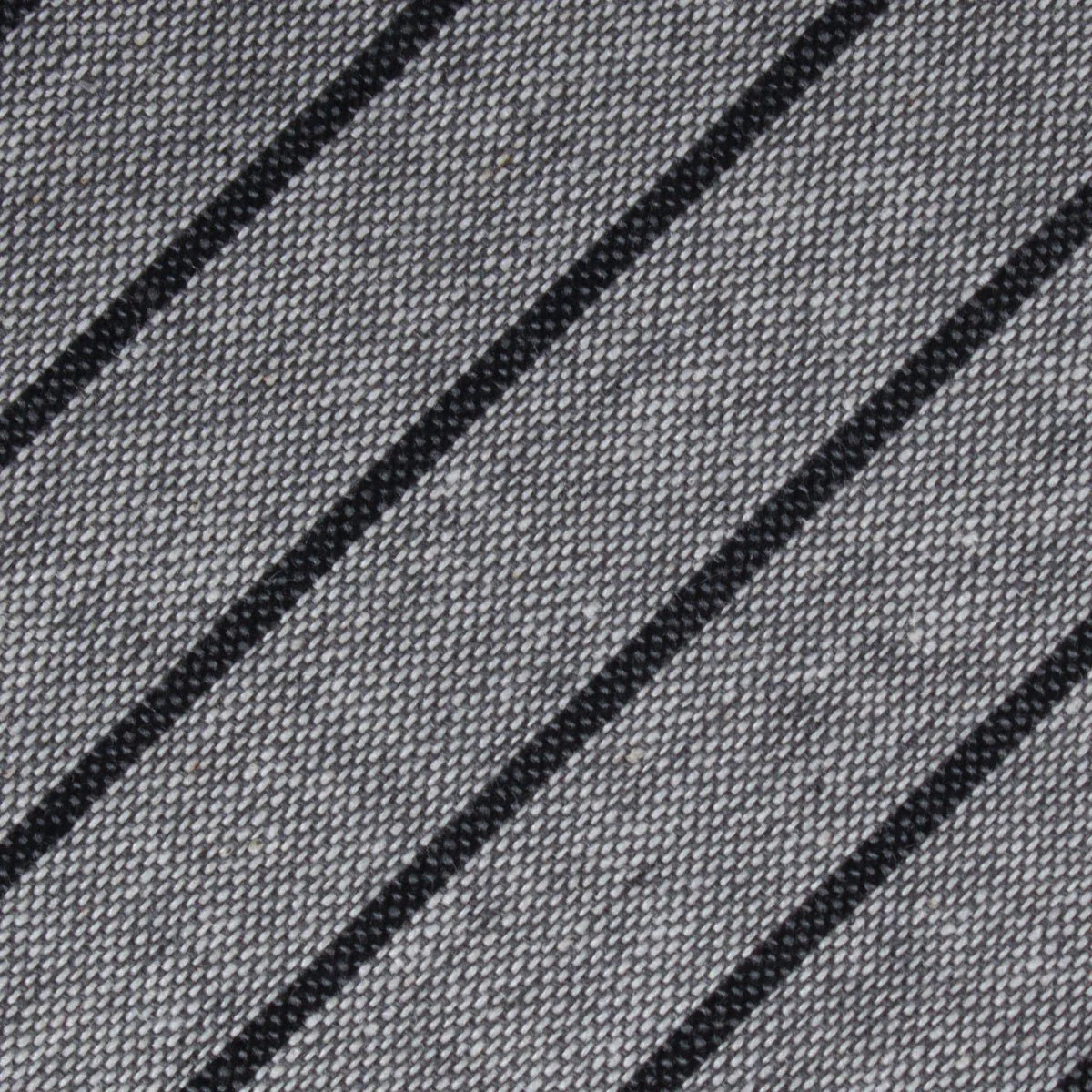 Ash Gray Pinstripe Bow Tie - Image 2