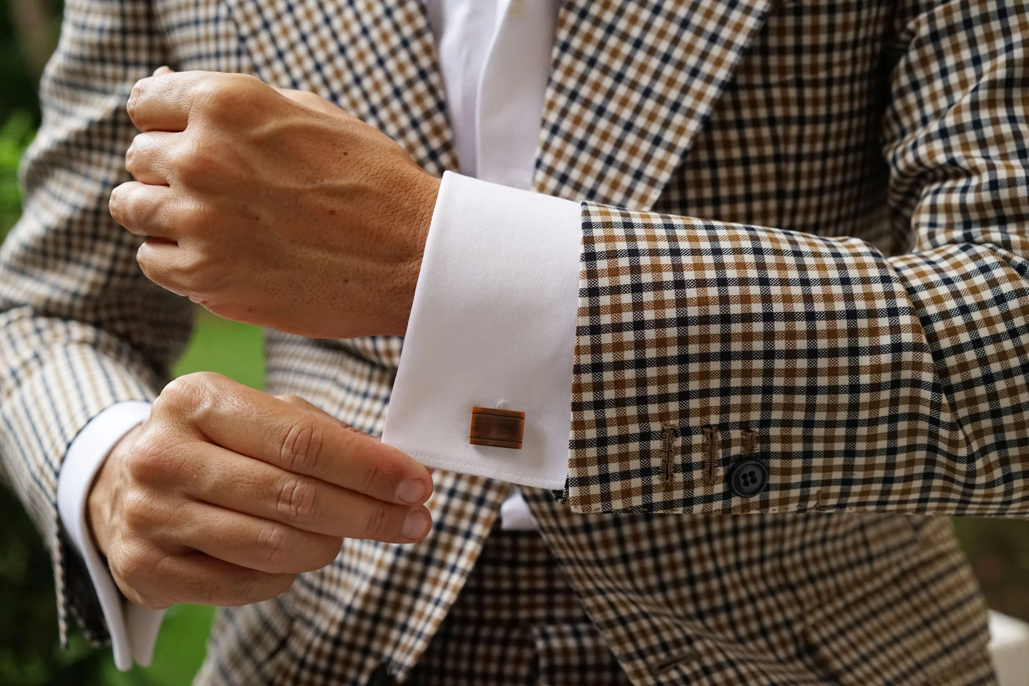 Bateman Antique Copper Cufflinks - Image 8