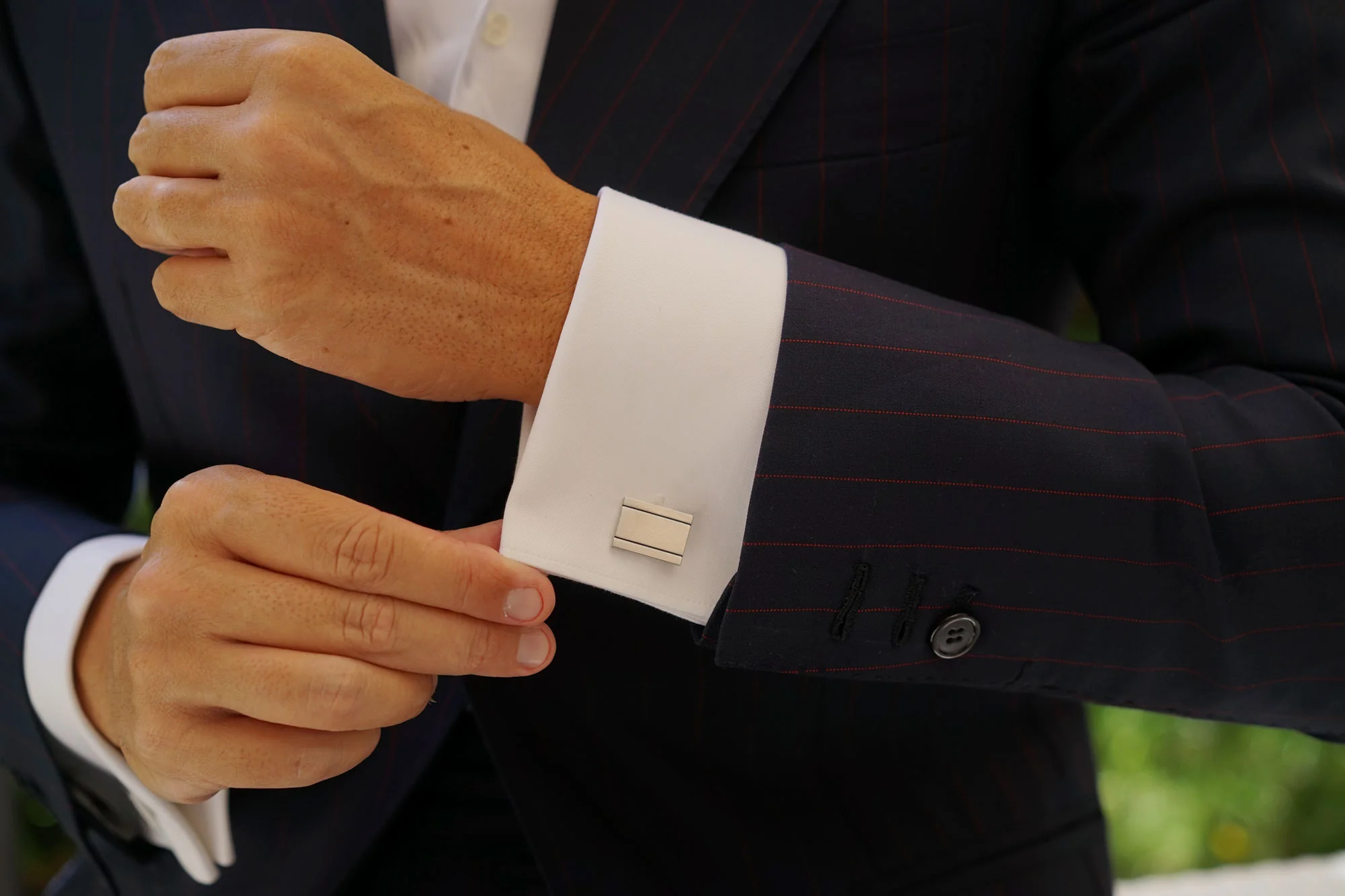 Bateman Silver Cufflinks - Image 9