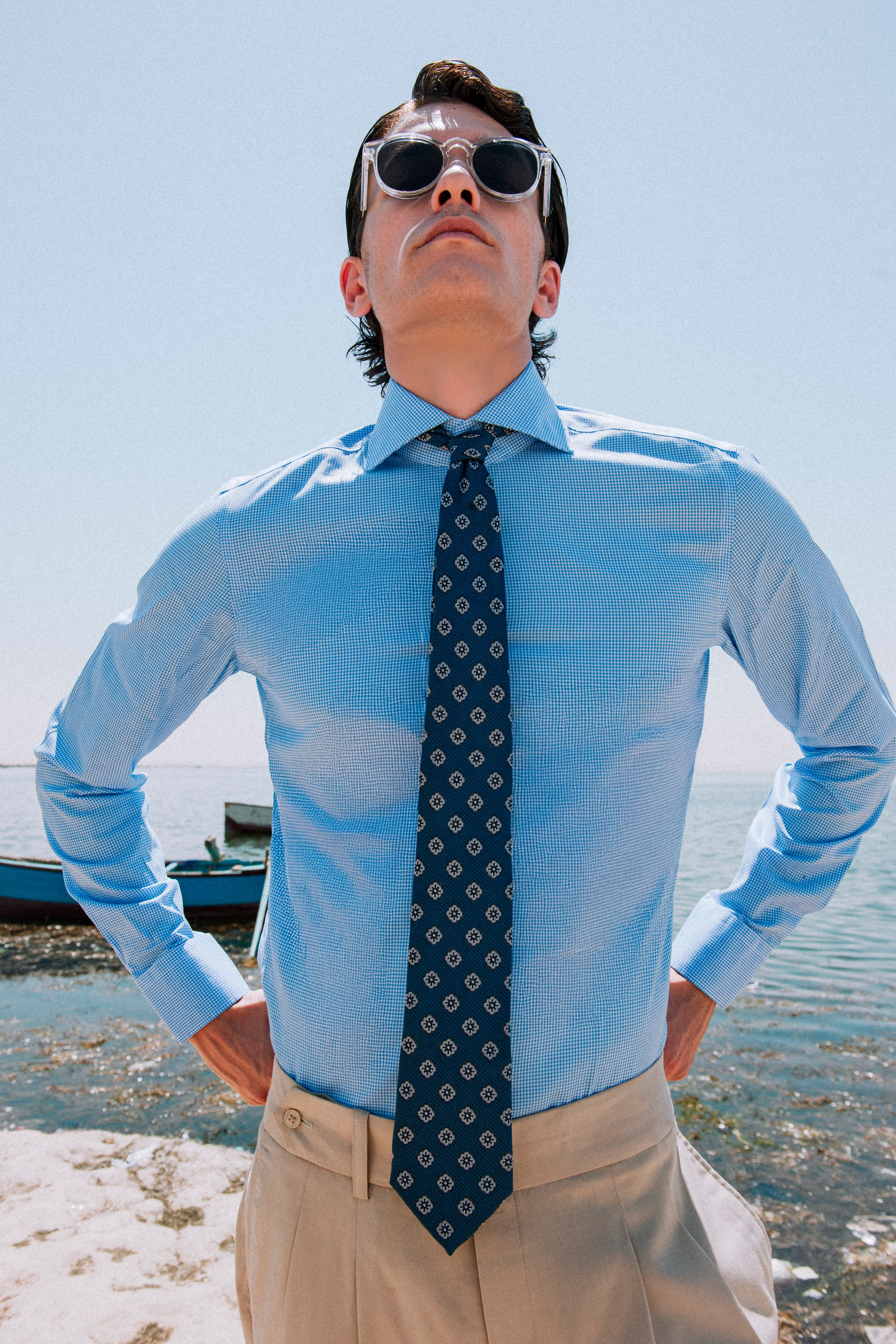 Bavarian Crest Royal Blue Tie - Image 6