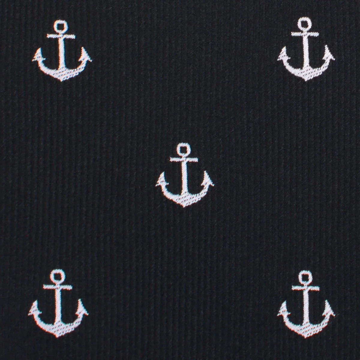 Black Anchor Kids Bow Tie - Image 2