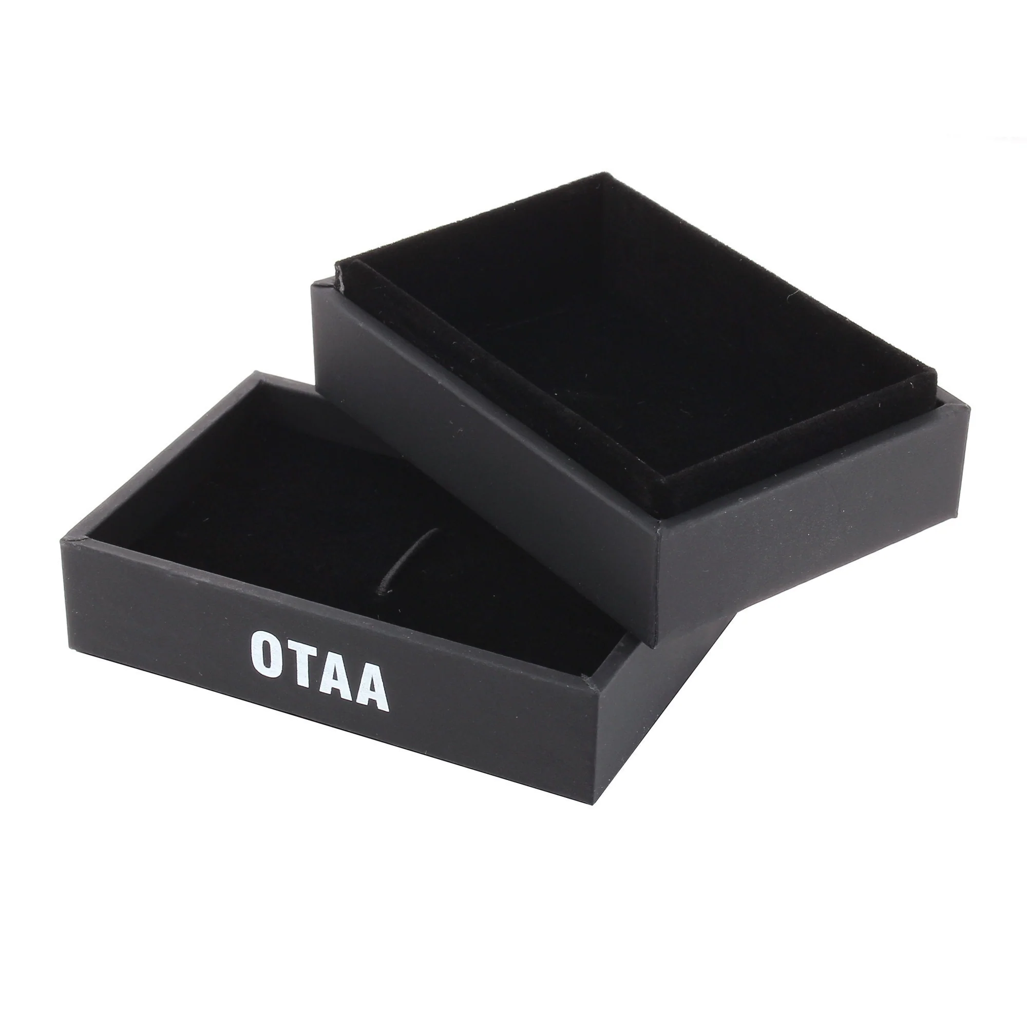Black Circle Cufflinks - Image 6