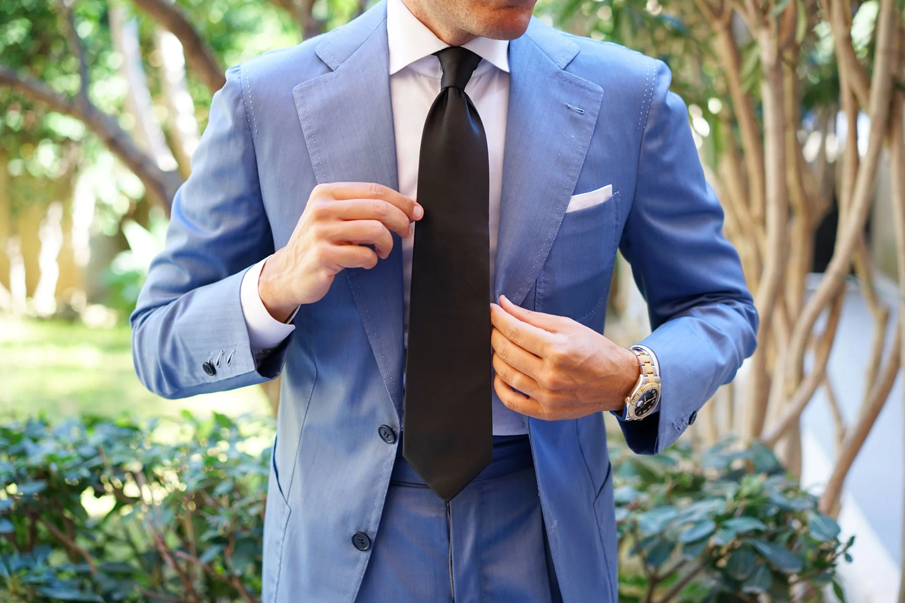 Black Line Tie - Image 12
