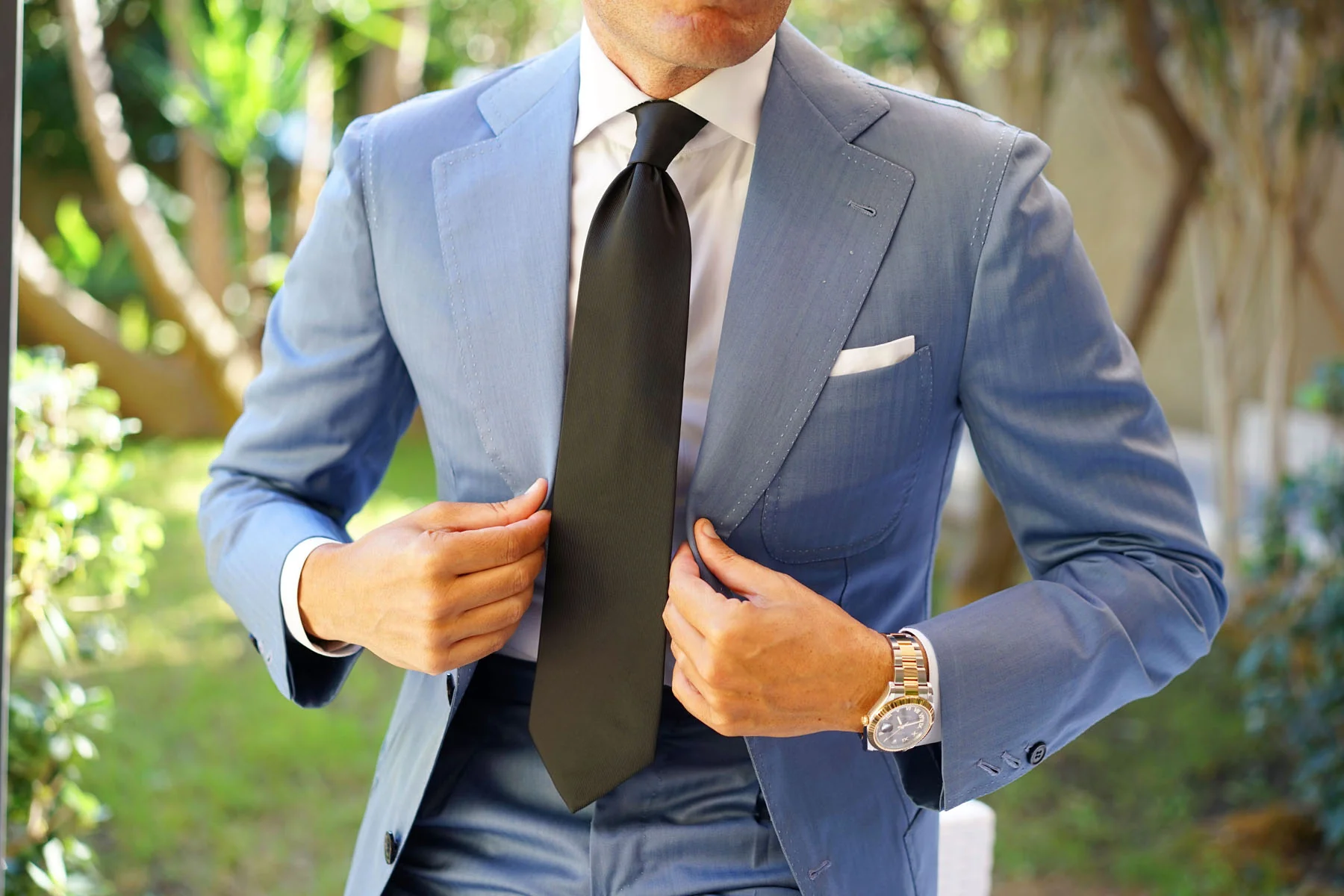 Black Line Tie - Image 8