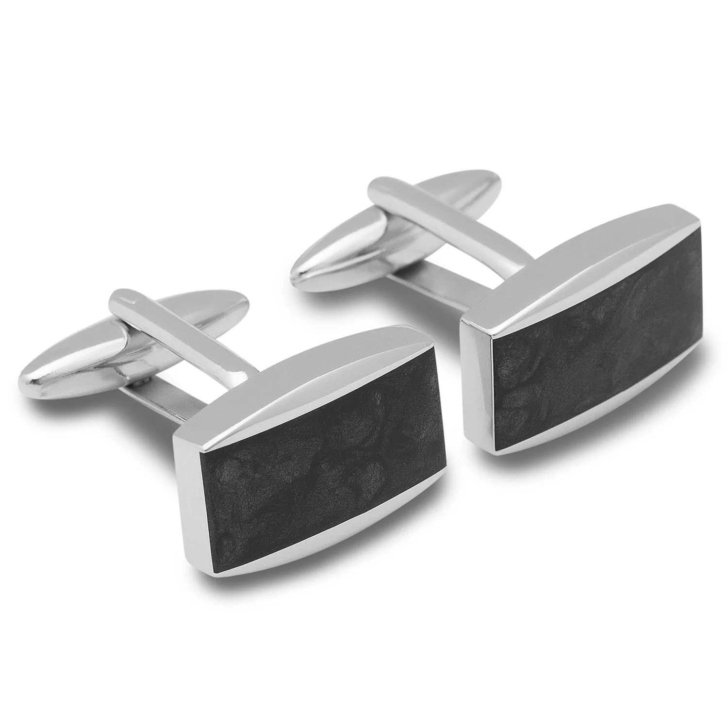 Black Onyx Stone Cufflinks - Image 2