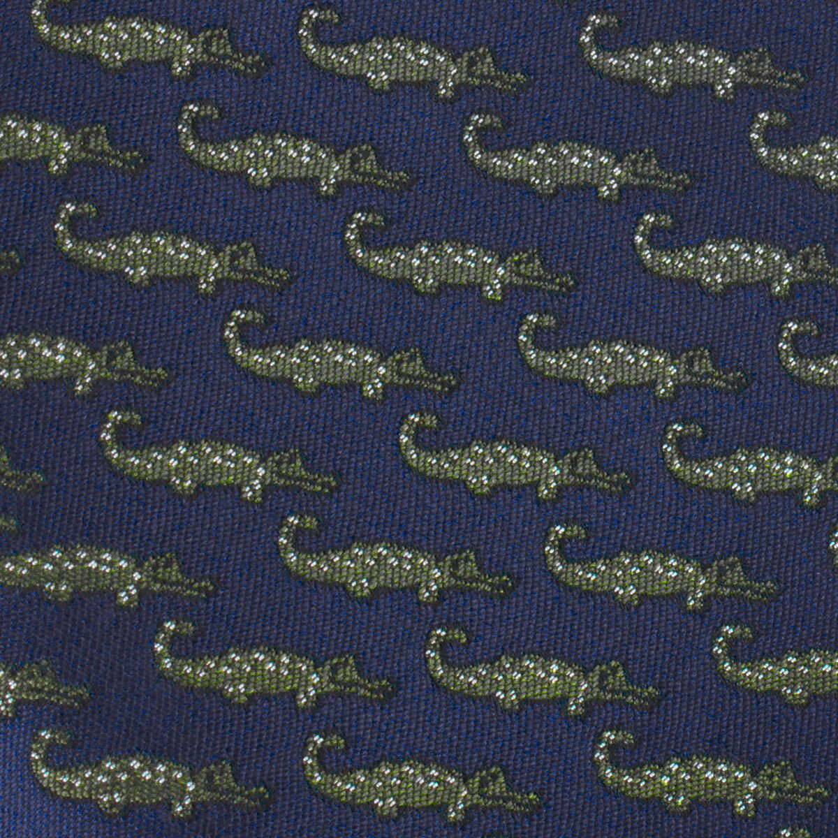 Blue Crocodile Dundee Self Bow Tie - Image 3
