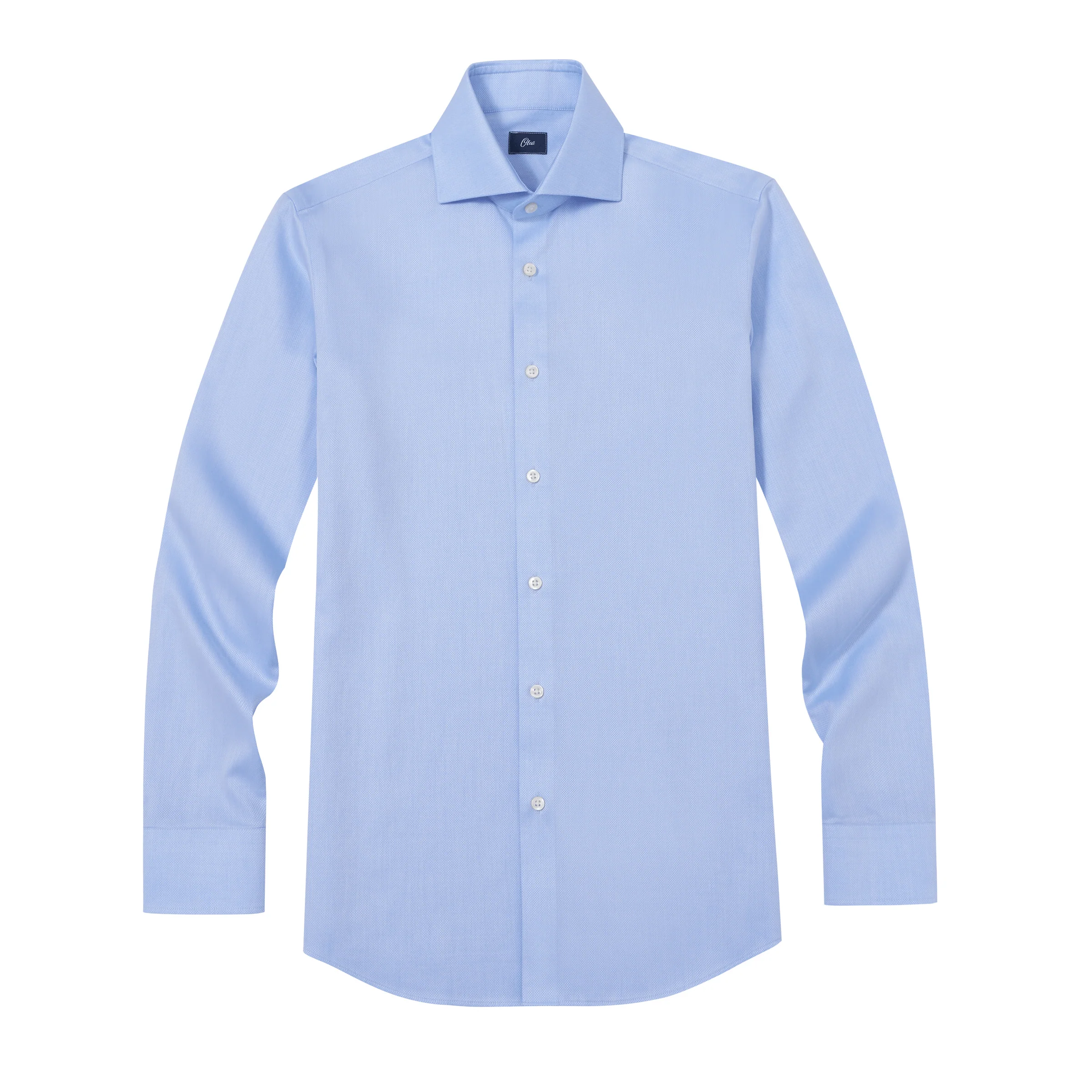Belfort Blue Lucious Non-Iron Shirt - Image 5