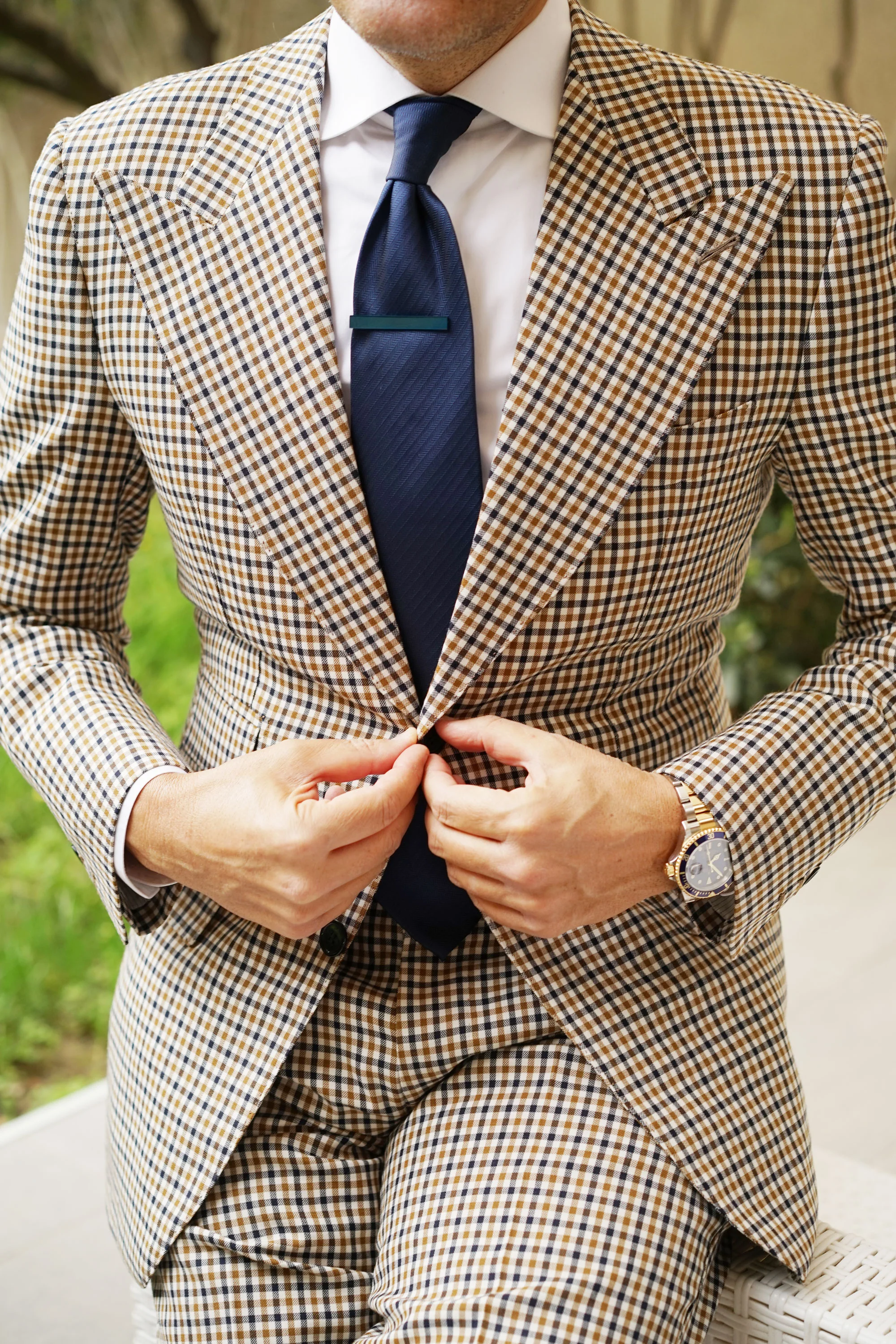 Blue Tie Bar - Image 6