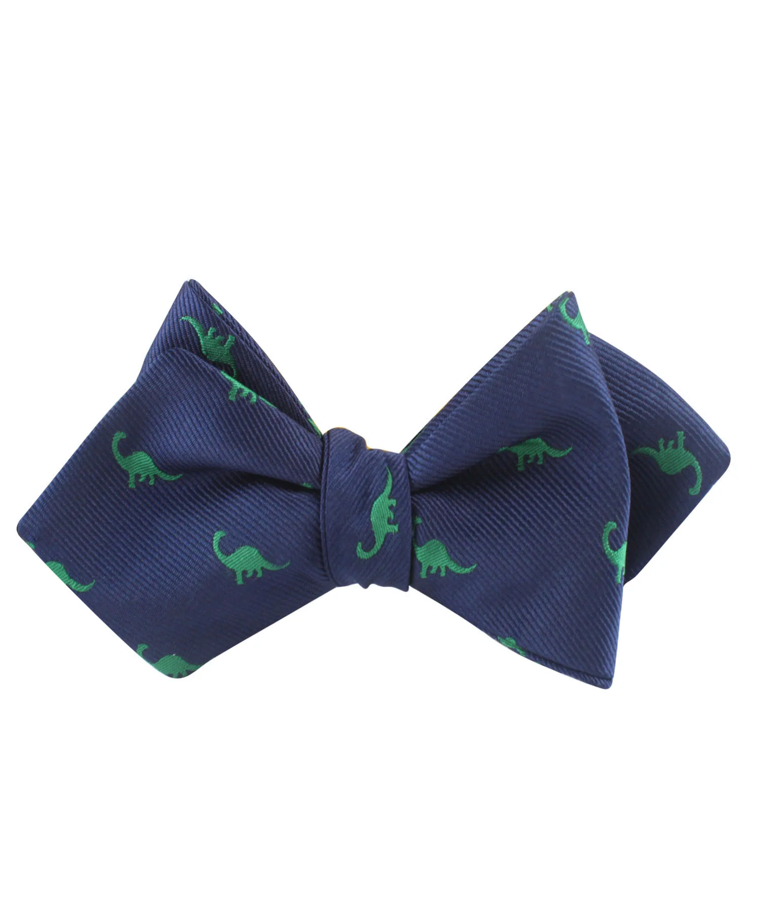 Brontosaurus Dinosaur Diamond Self Bow Tie - Image 2