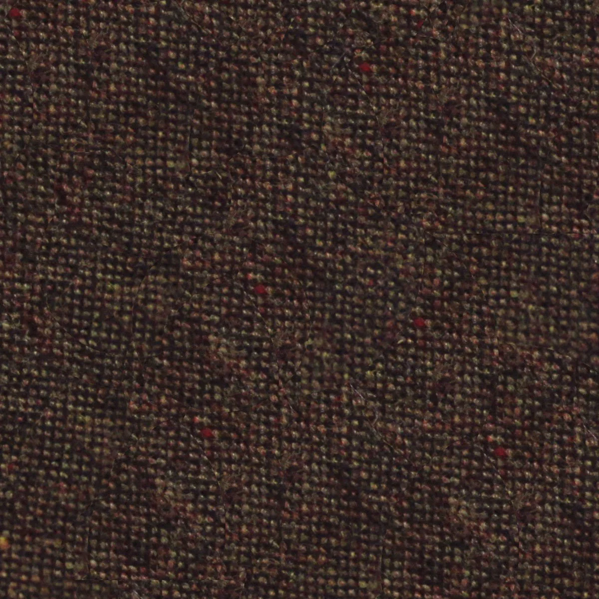 Brown Columbia Wool Bow Tie - Image 2