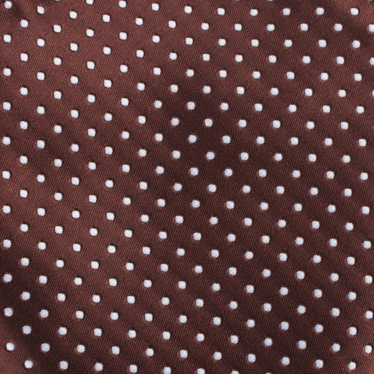Brown Mini Polka Dots Necktie - Image 3