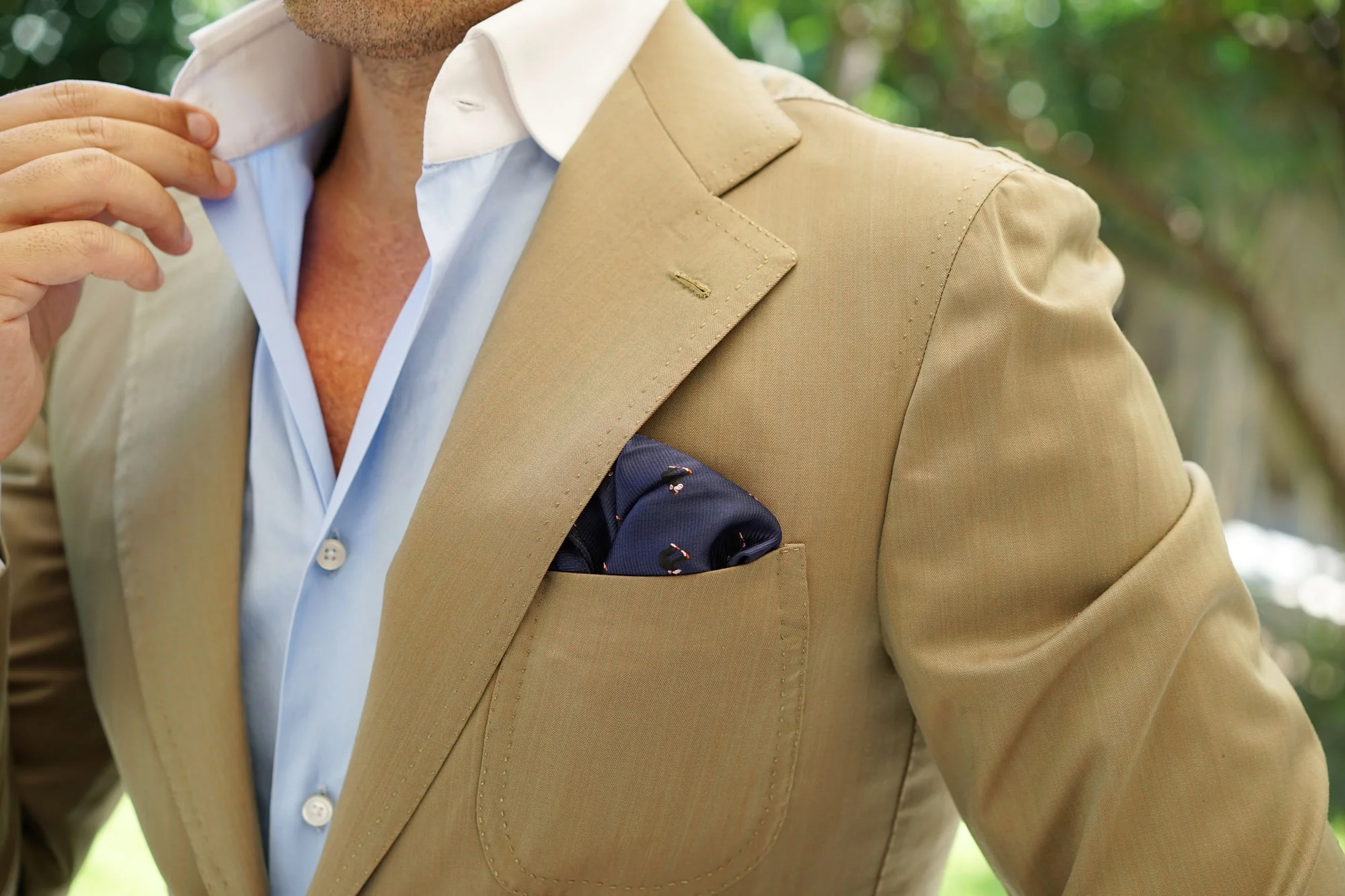 Chimpanzee Monkey Pocket Square - Image 6