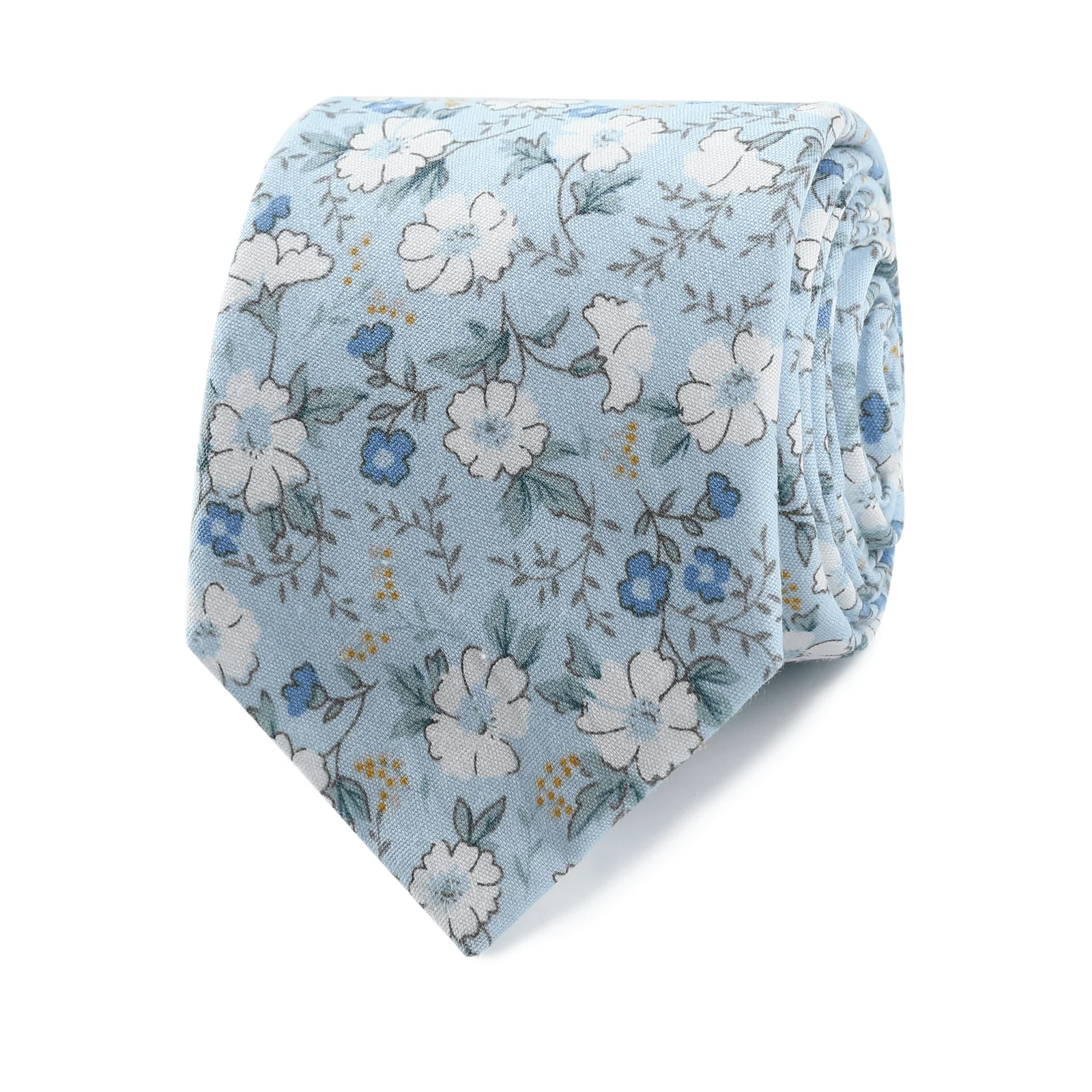 Como Spring Floral Skinny Tie - Image 2