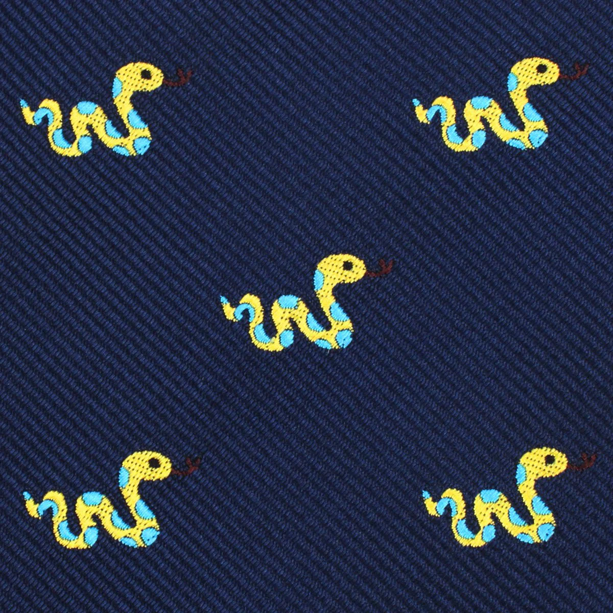 Corn Yellow Snake Necktie - Image 3