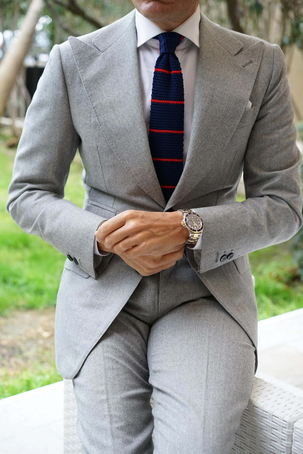 Cosimia Knitted Tie - Image 10