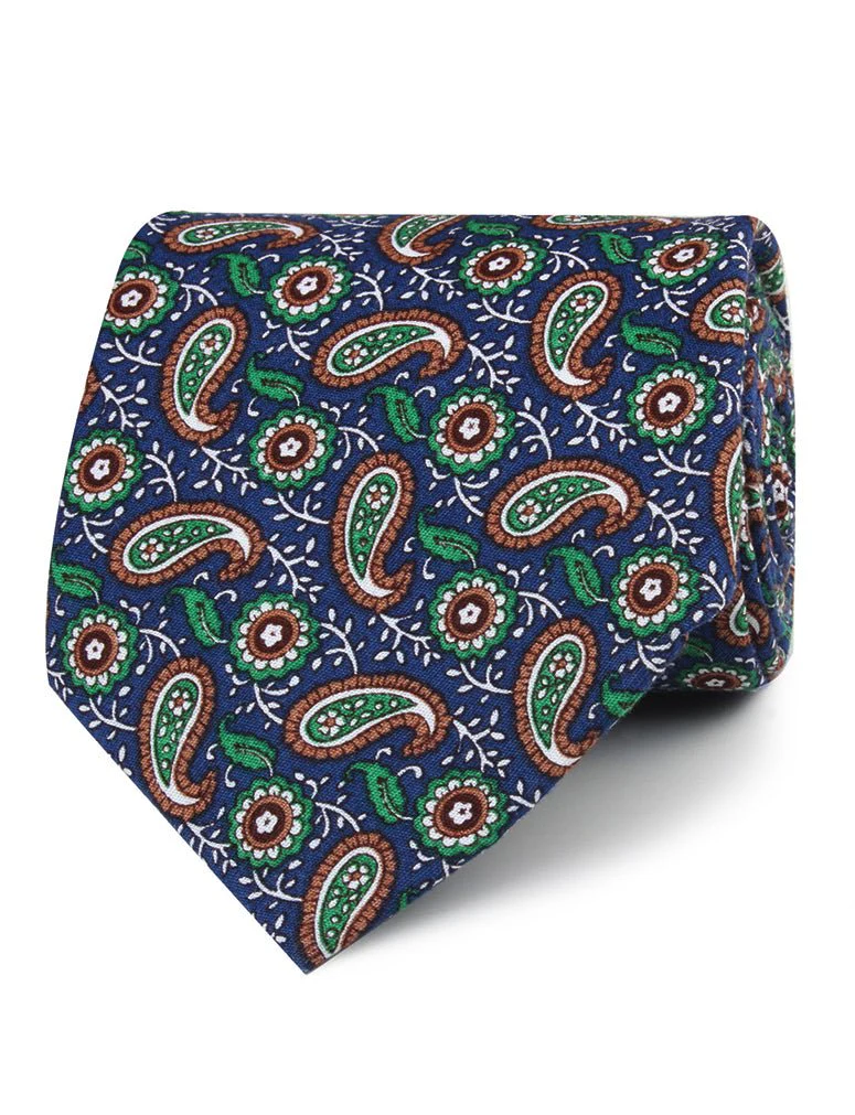 Dora Riparia Paisley Necktie - Image 2