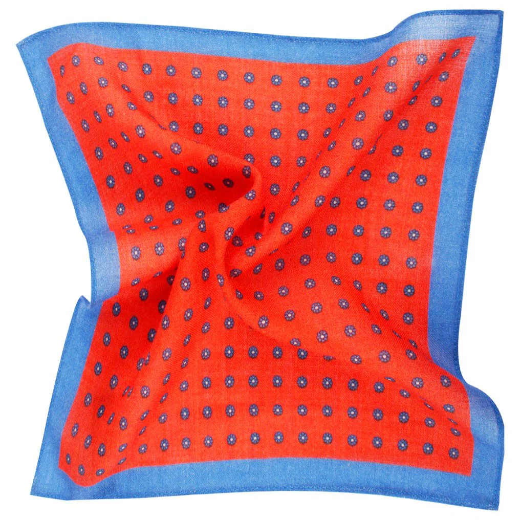 El Comandante Wool Pocket Square - Image 2