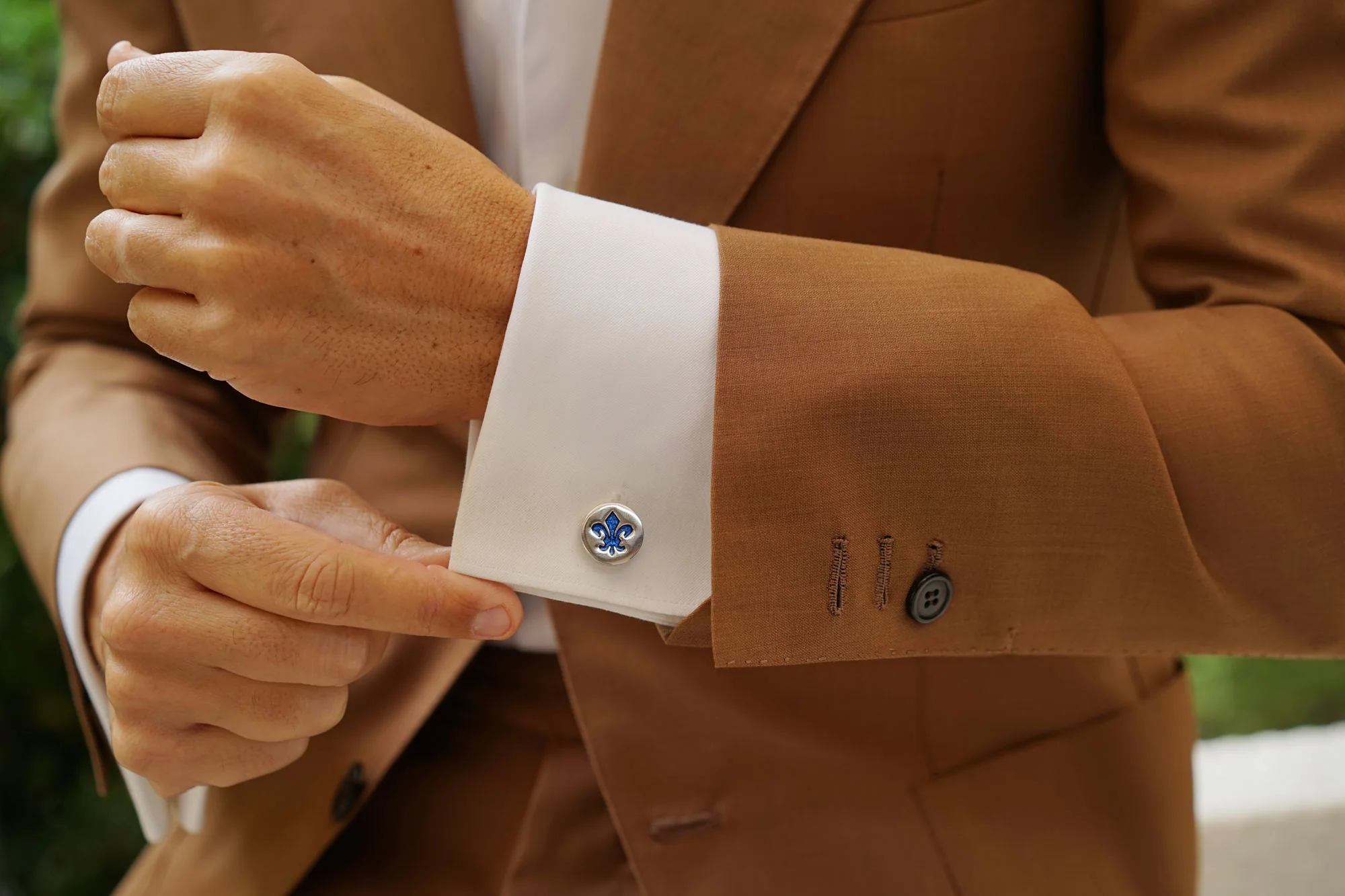 Fleur De Lis Cufflinks - Image 6