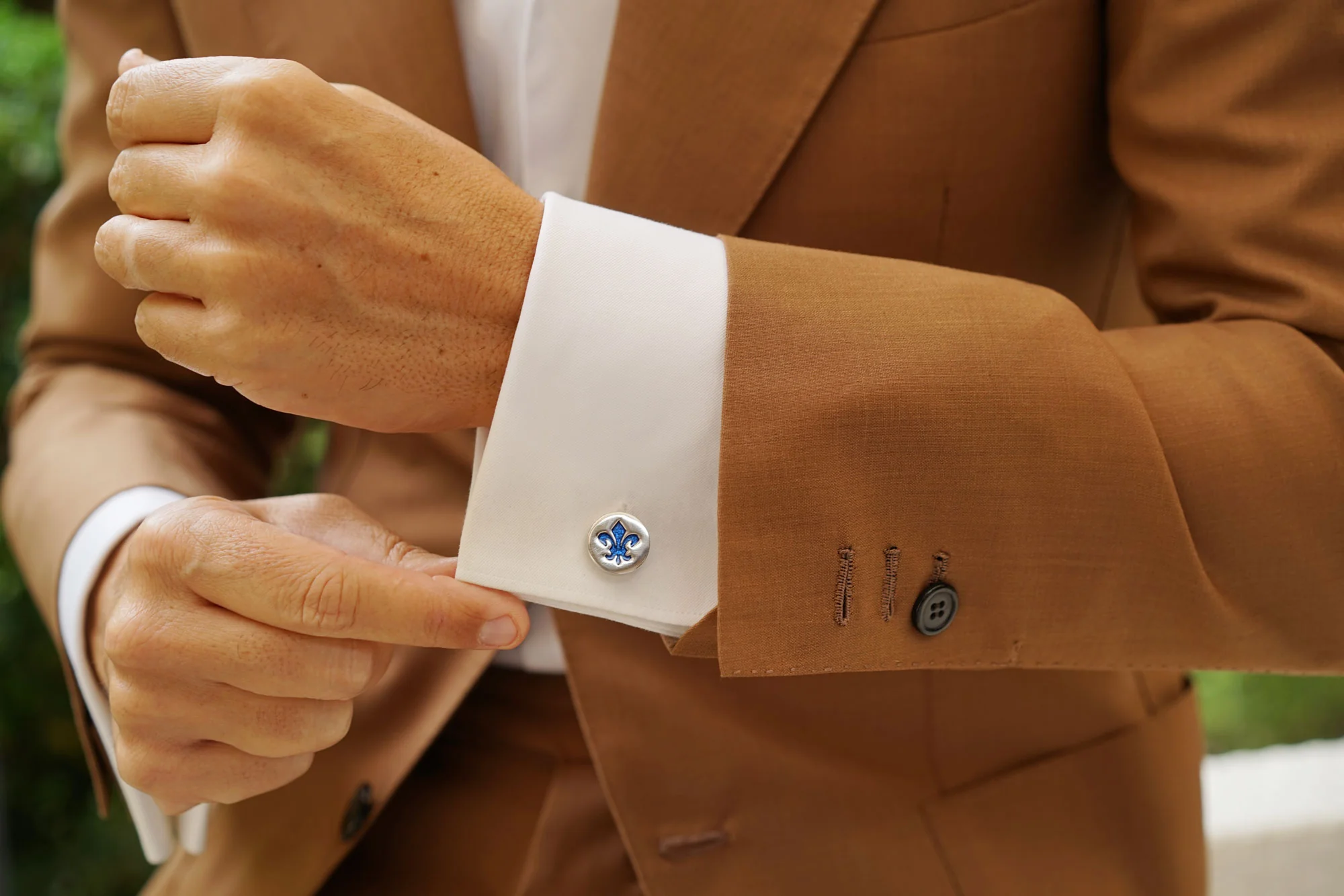 Fleur De Lis Cufflinks - Image 7