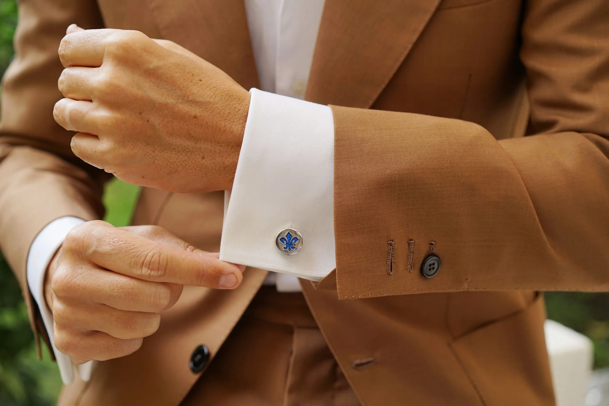 Fleur De Lis Cufflinks - Image 8