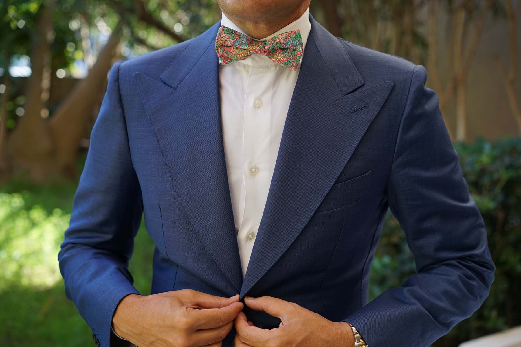 Gardens of Versailles Floral Bow Tie - Image 6