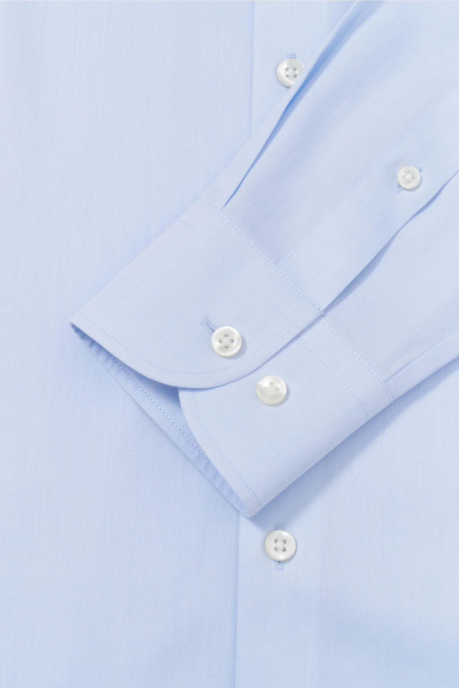 Giambi Light Blue Twill Non-Iron Shirt - Image 8