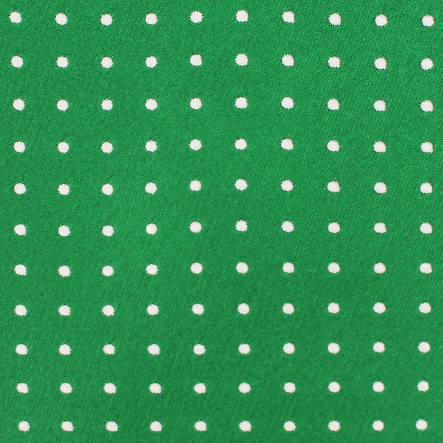 Green Polka Dot Diamond Bow Tie - Image 2
