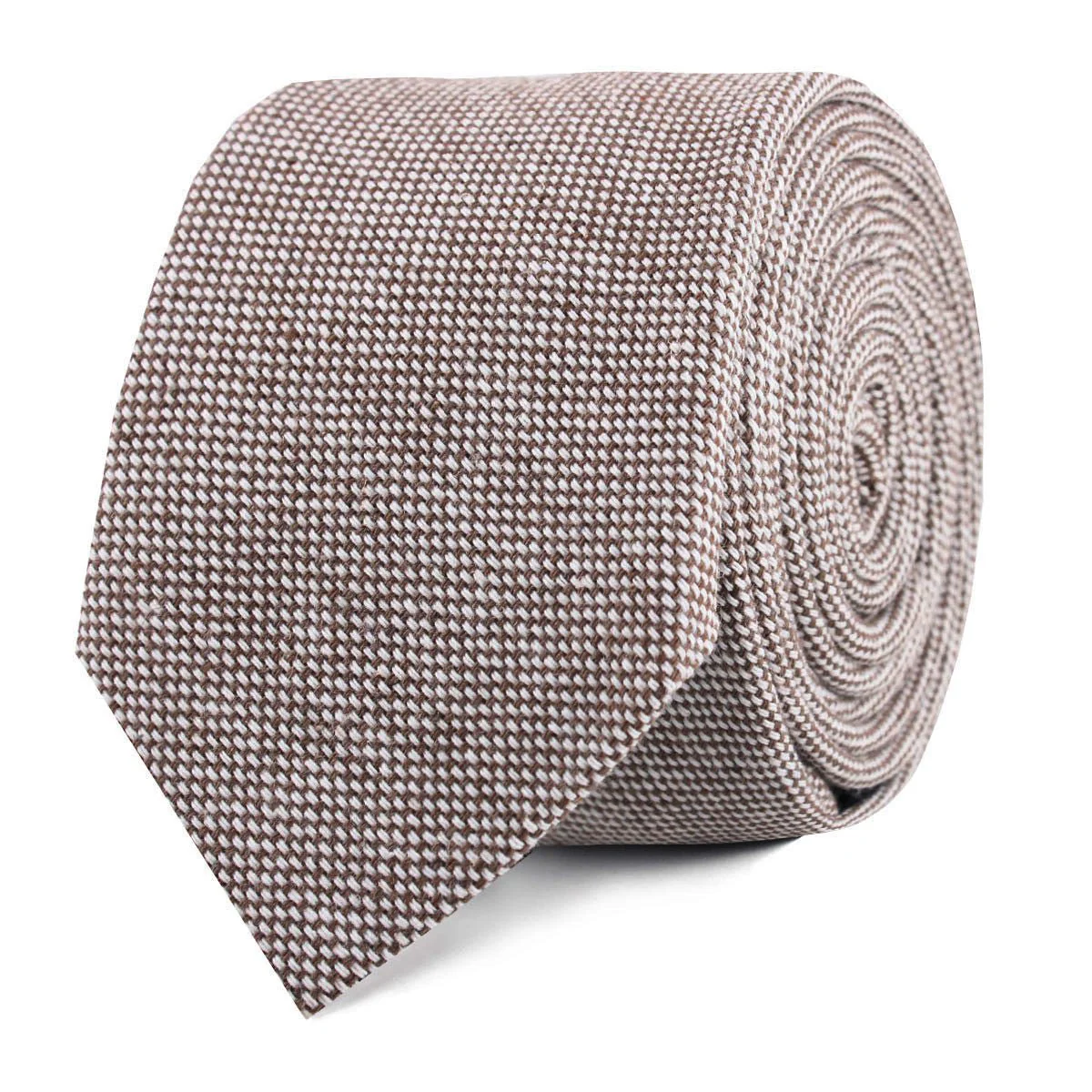 Greyjoy Sharkin Linen Skinny Tie - Image 2