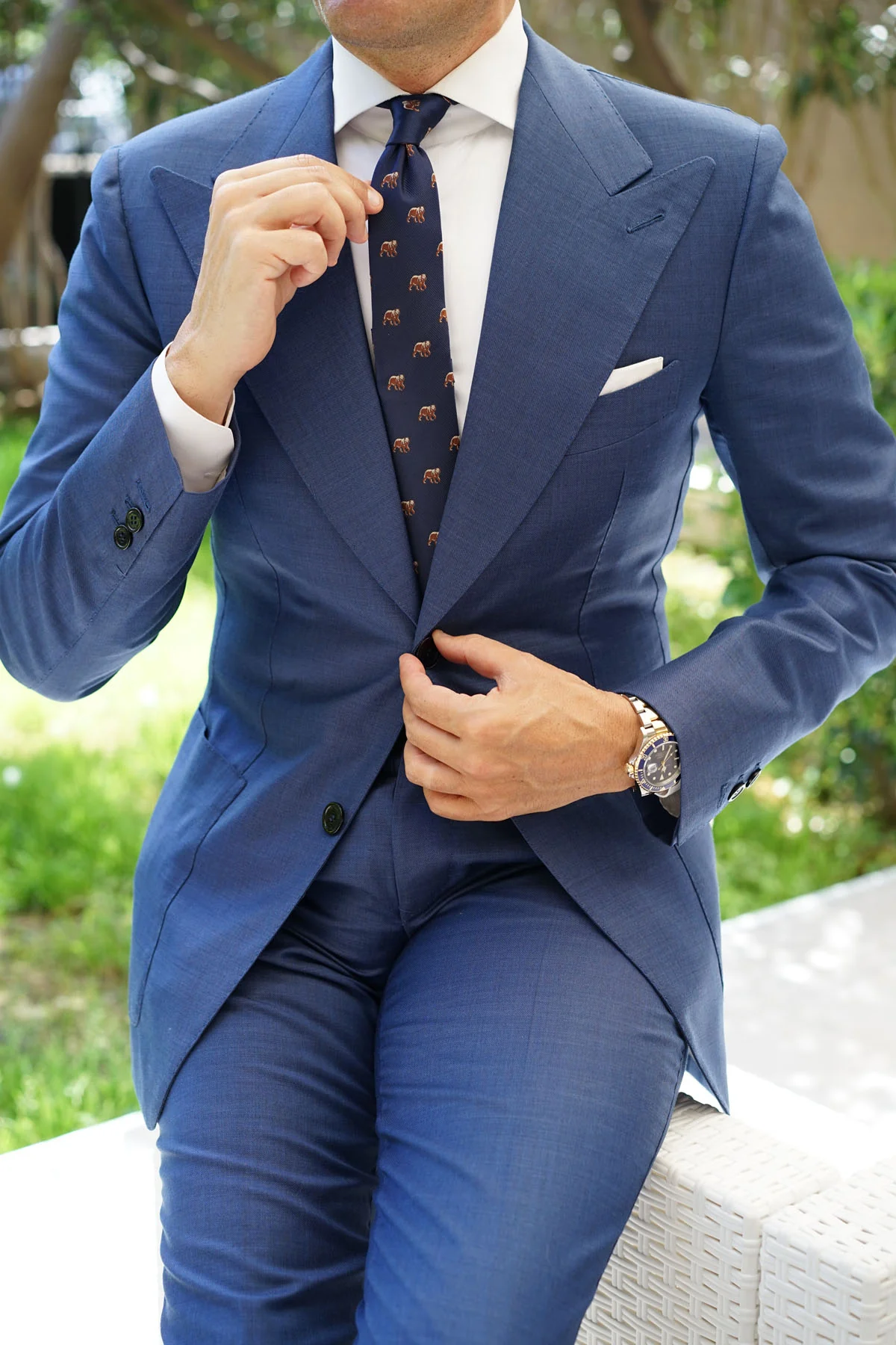 Grizzly Bear Skinny Tie - Image 7