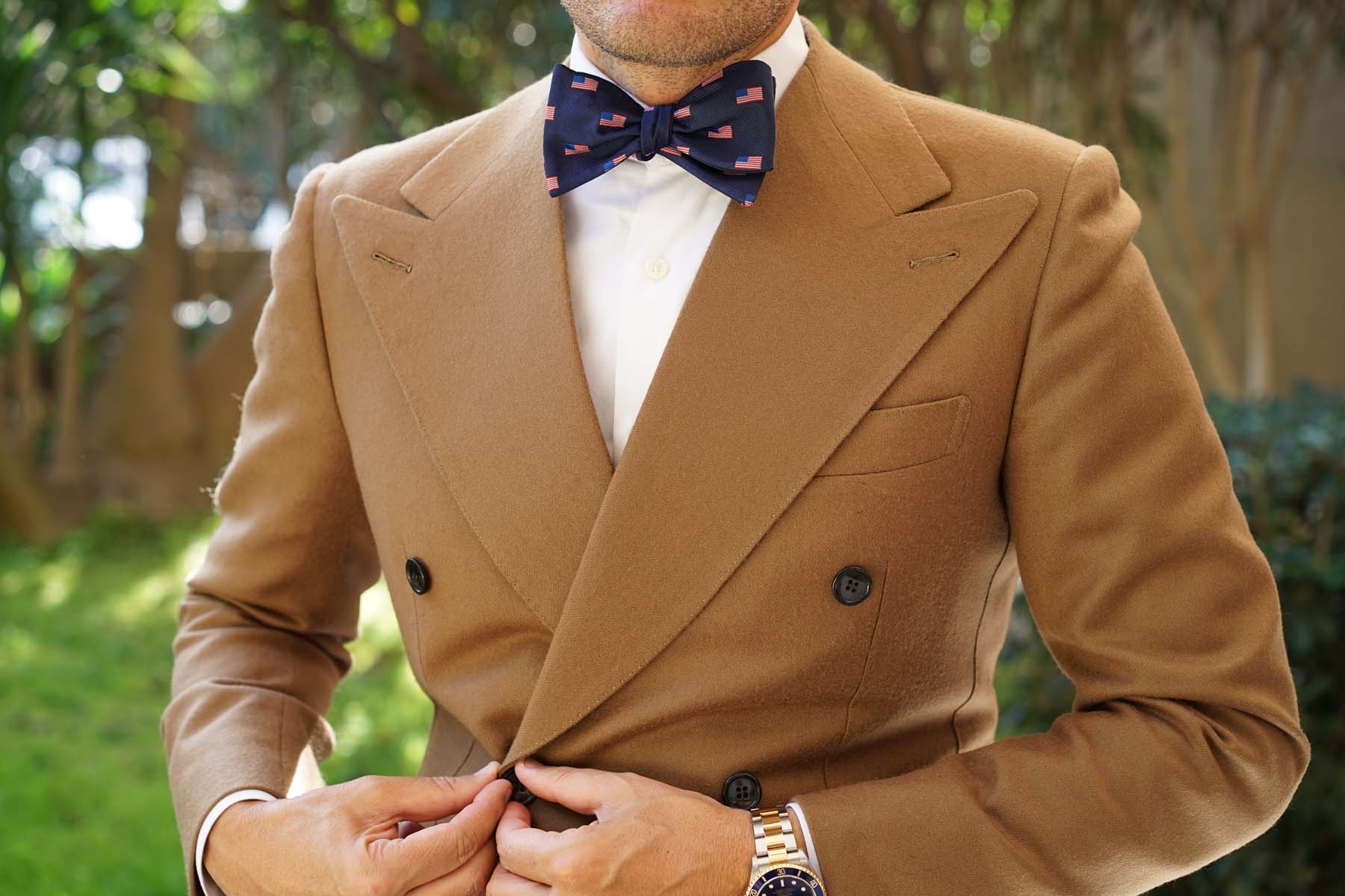 House of Cards Self Bow Tie - Image 4