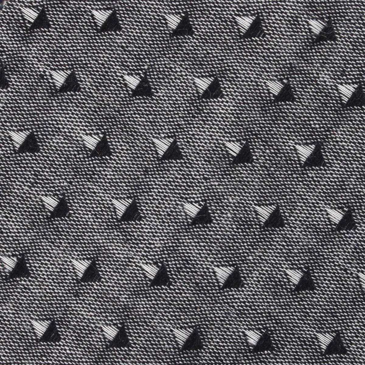 Inception Black Linen Pocket Square - Image 2