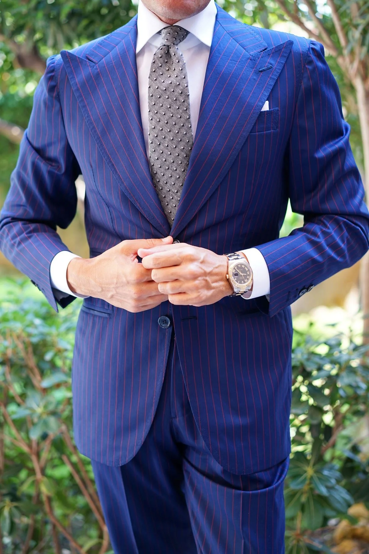 Inception Black Linen Tie - Image 7