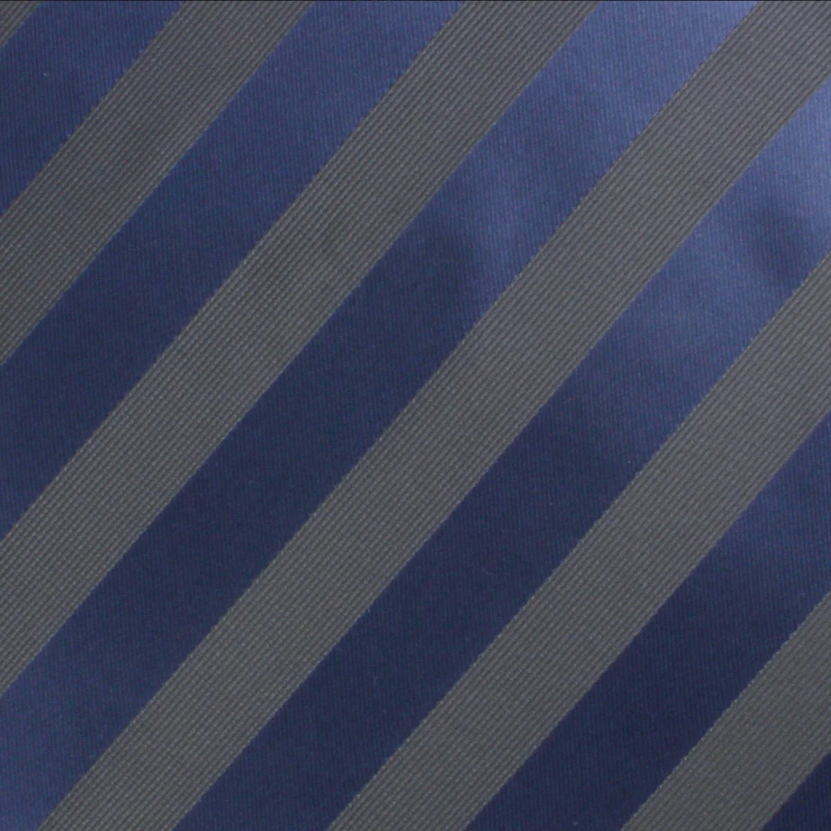 Indigo Blue-Black Striped Kids Bow Tie - Image 2