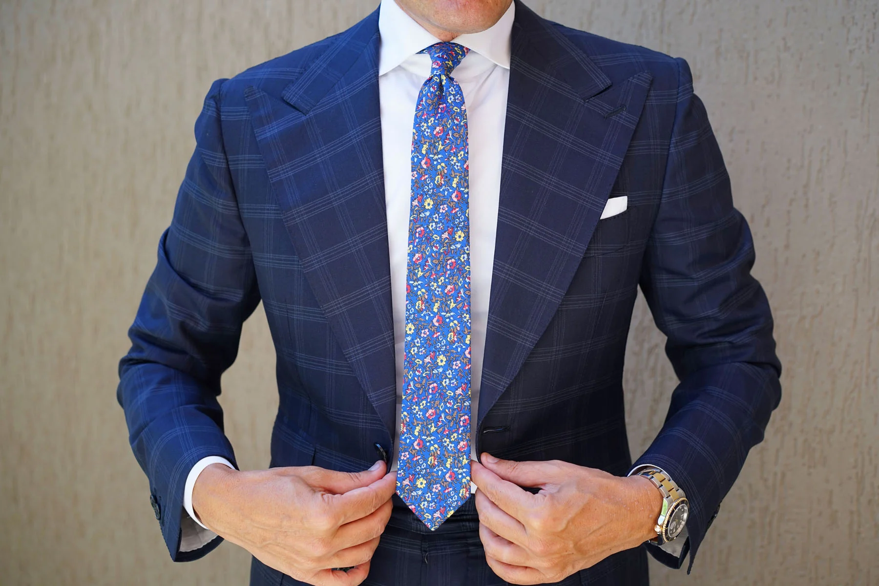 Jardin Majorelle Floral Skinny Tie - Image 6