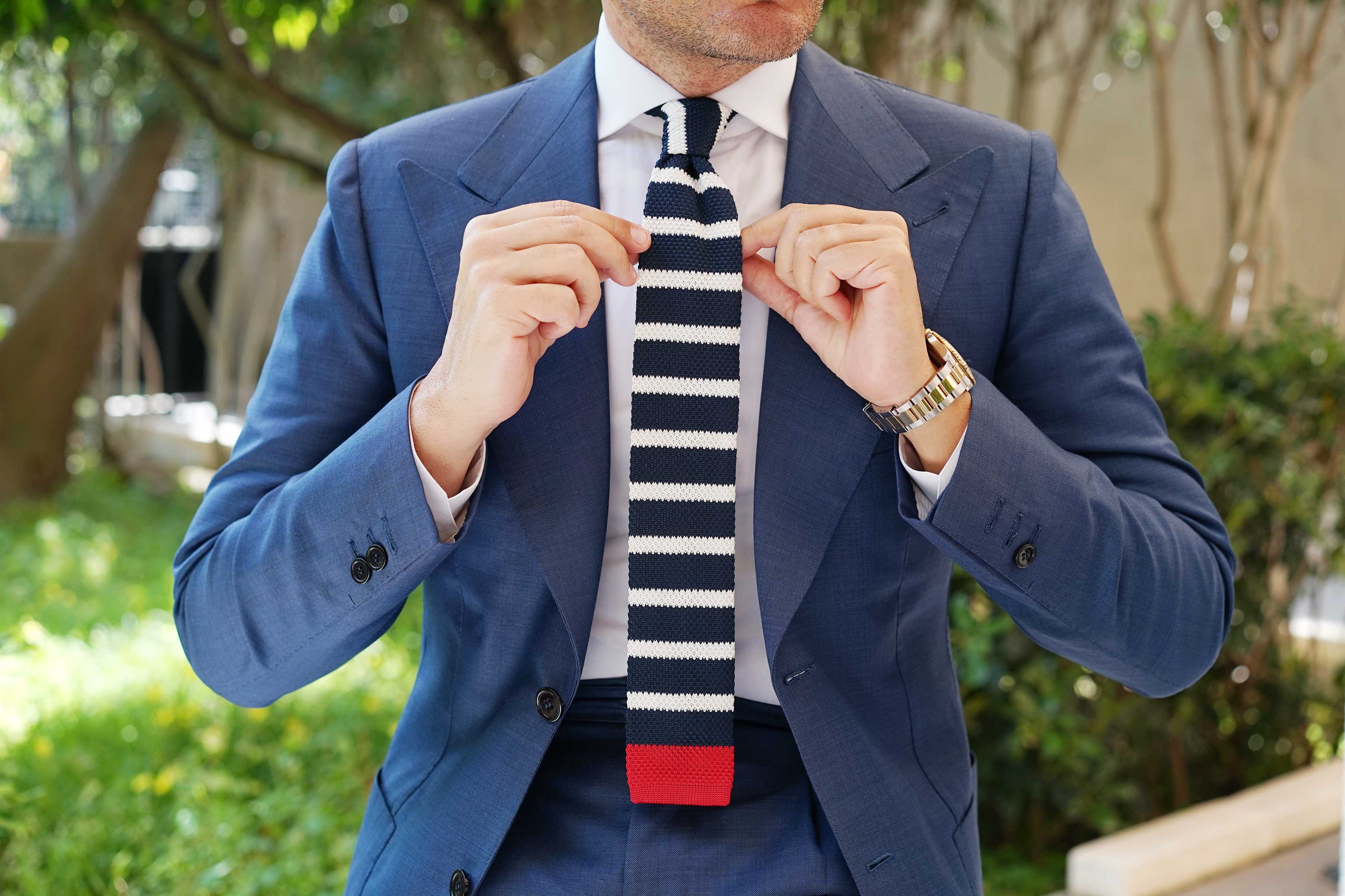 Kennedy Knitted Tie - Image 3