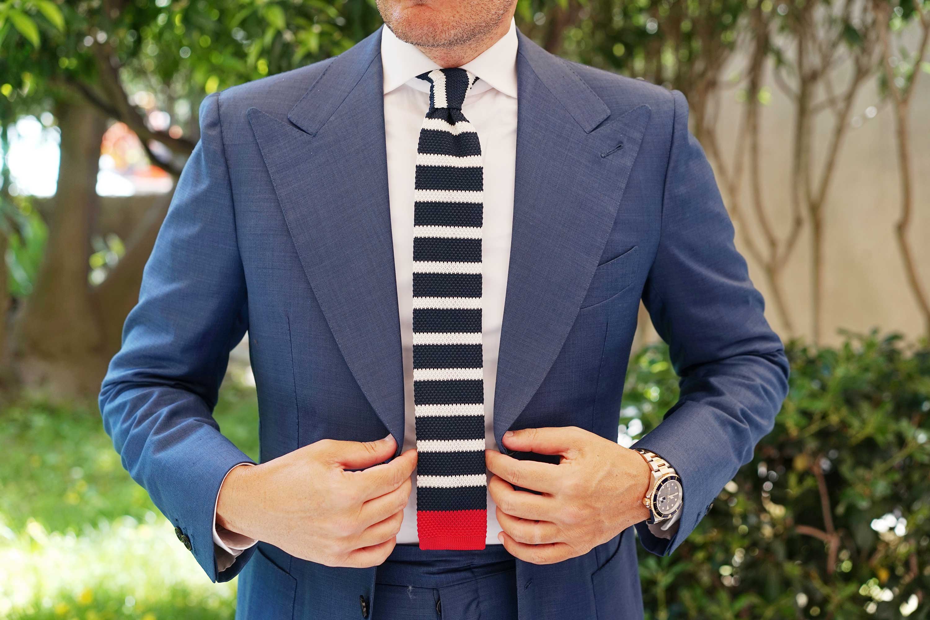 Kennedy Knitted Tie - Image 5