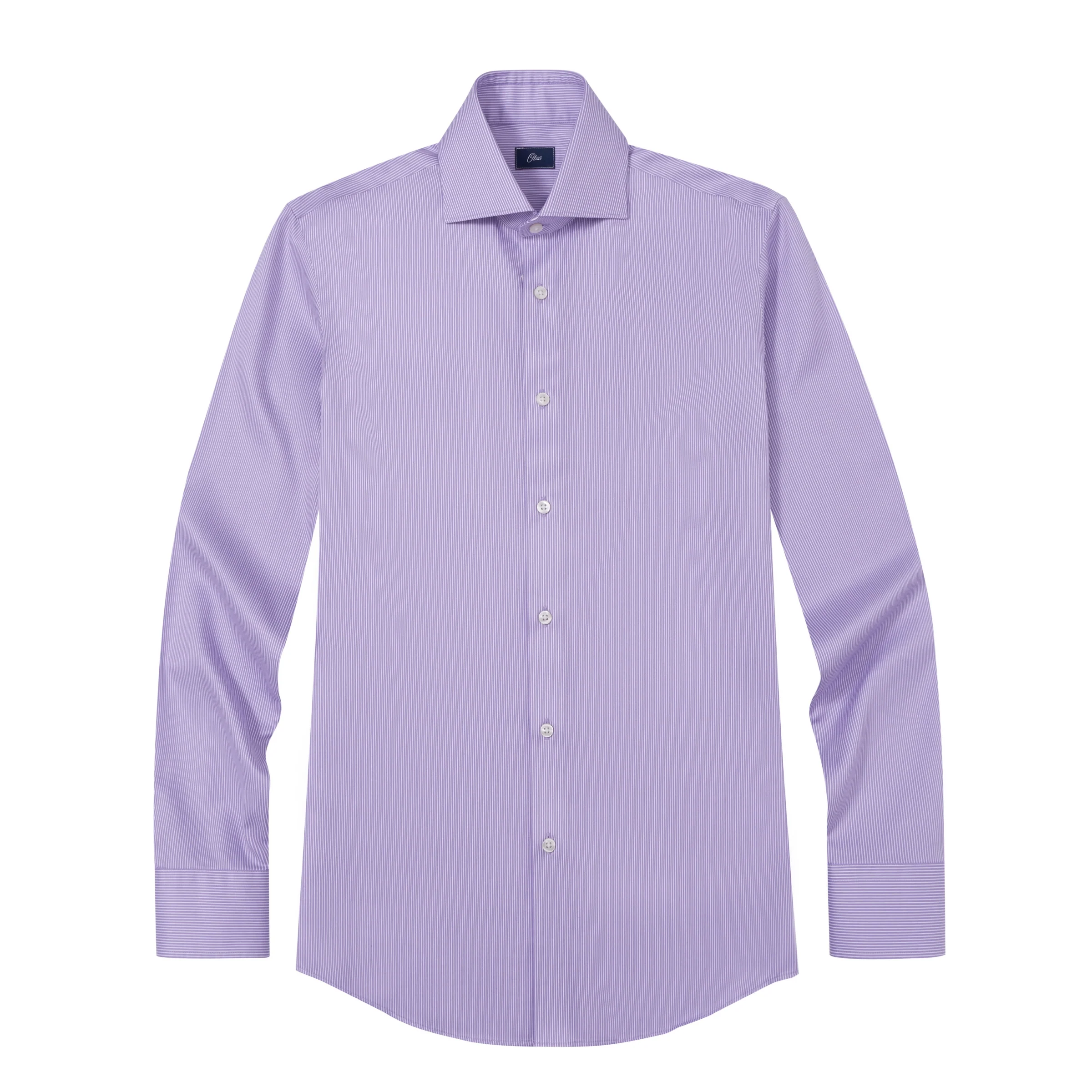 Kimball Purple Twill Non-Iron Shirt - Image 5