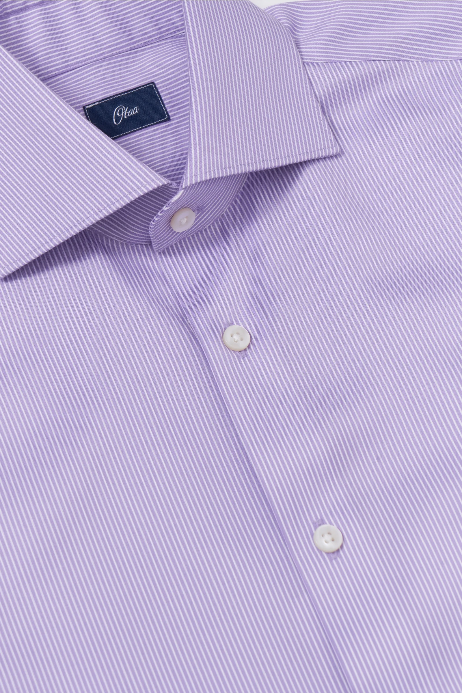Kimball Purple Twill Non-Iron Shirt - Image 6