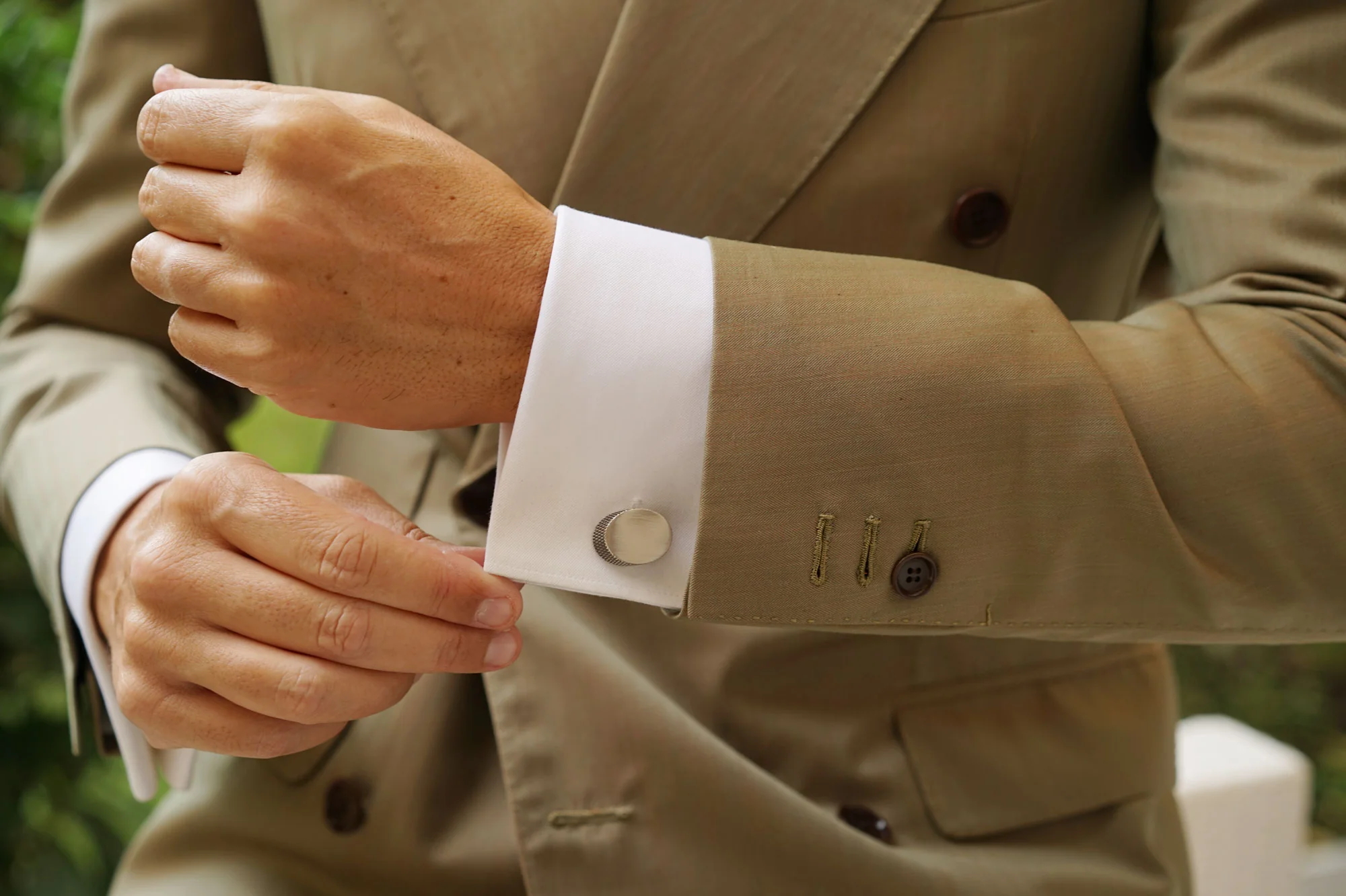 King Robert Antique Silver Cufflinks - Image 8