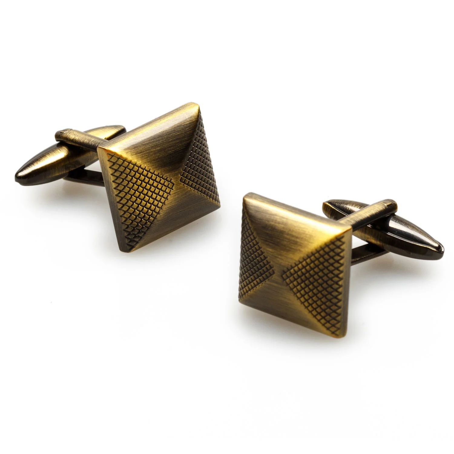 King Tut Antique Brass Cufflinks