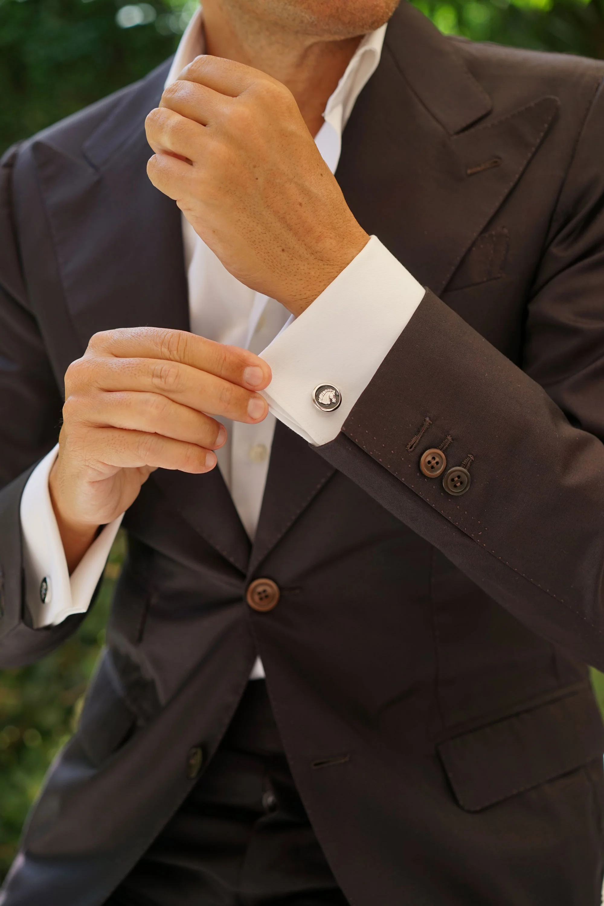 Knights Crest Cufflinks - Image 5