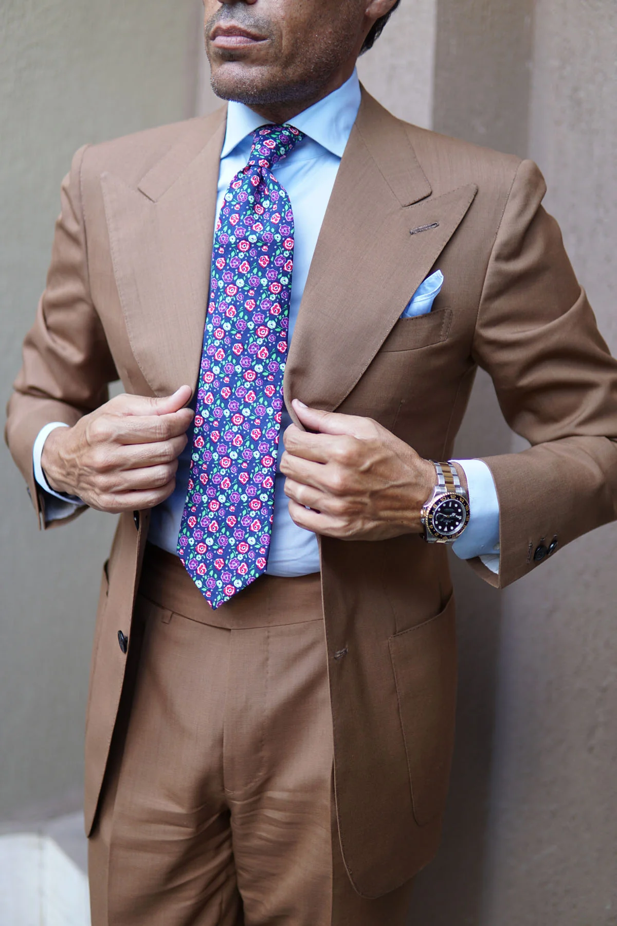 La Favia Rose Necktie - Image 10