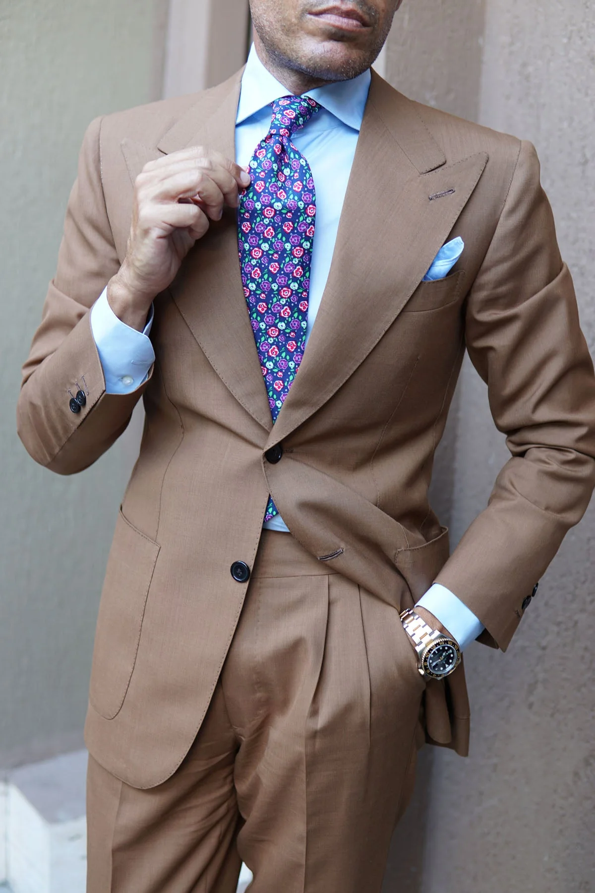La Favia Rose Necktie - Image 13