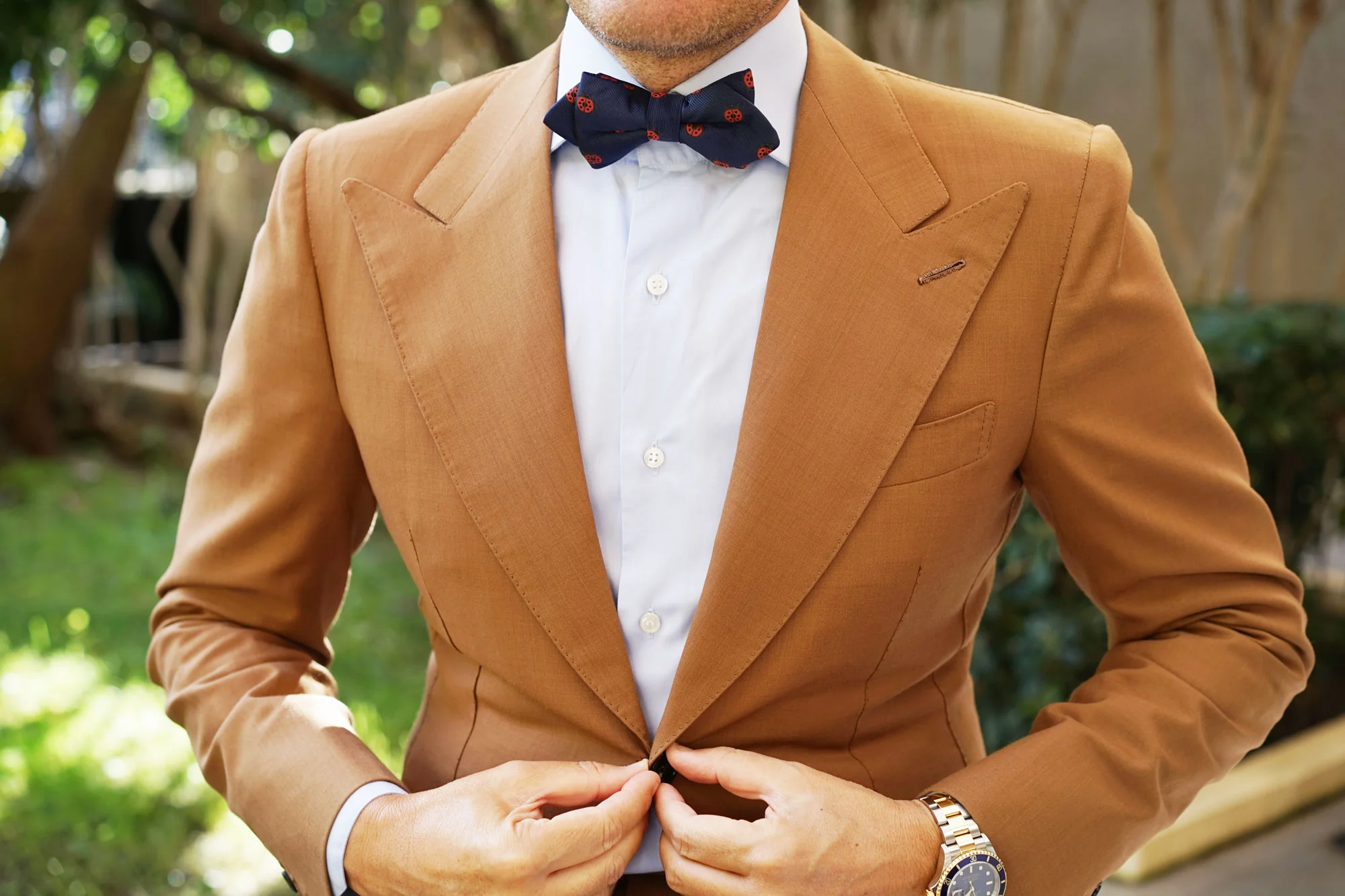 Ladybird Beetle Diamond Bow Tie - Image 3